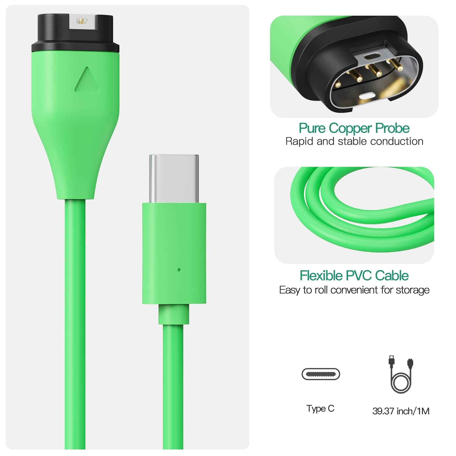 Thumbnail 4 de AWINNER Garmin Watch Charger Cable 2 Pack