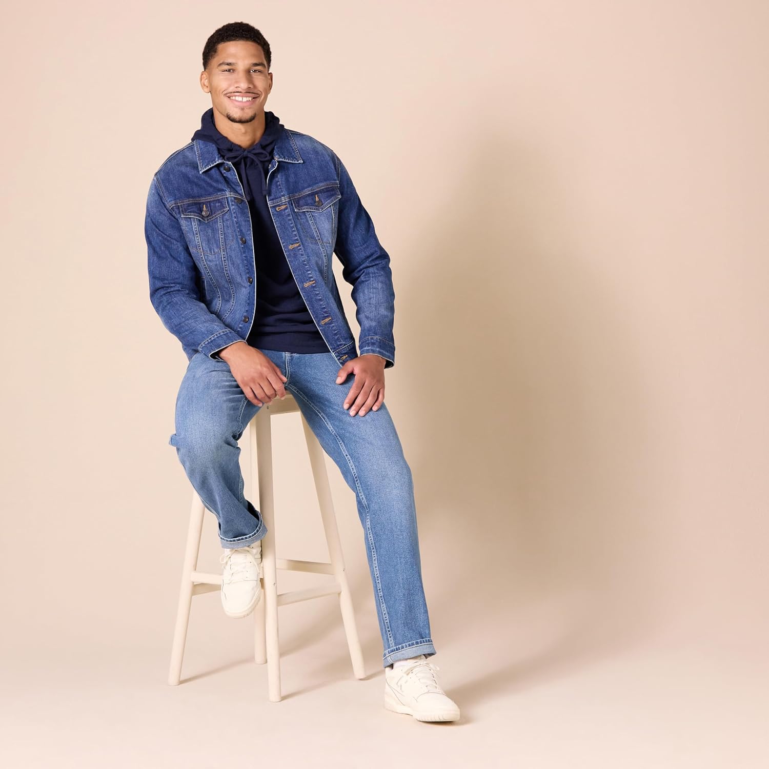 Thumbnail 4 de Amazon Essentials men’s long-sleeve slub thermal pullover hoodie (previously Goodthreads)