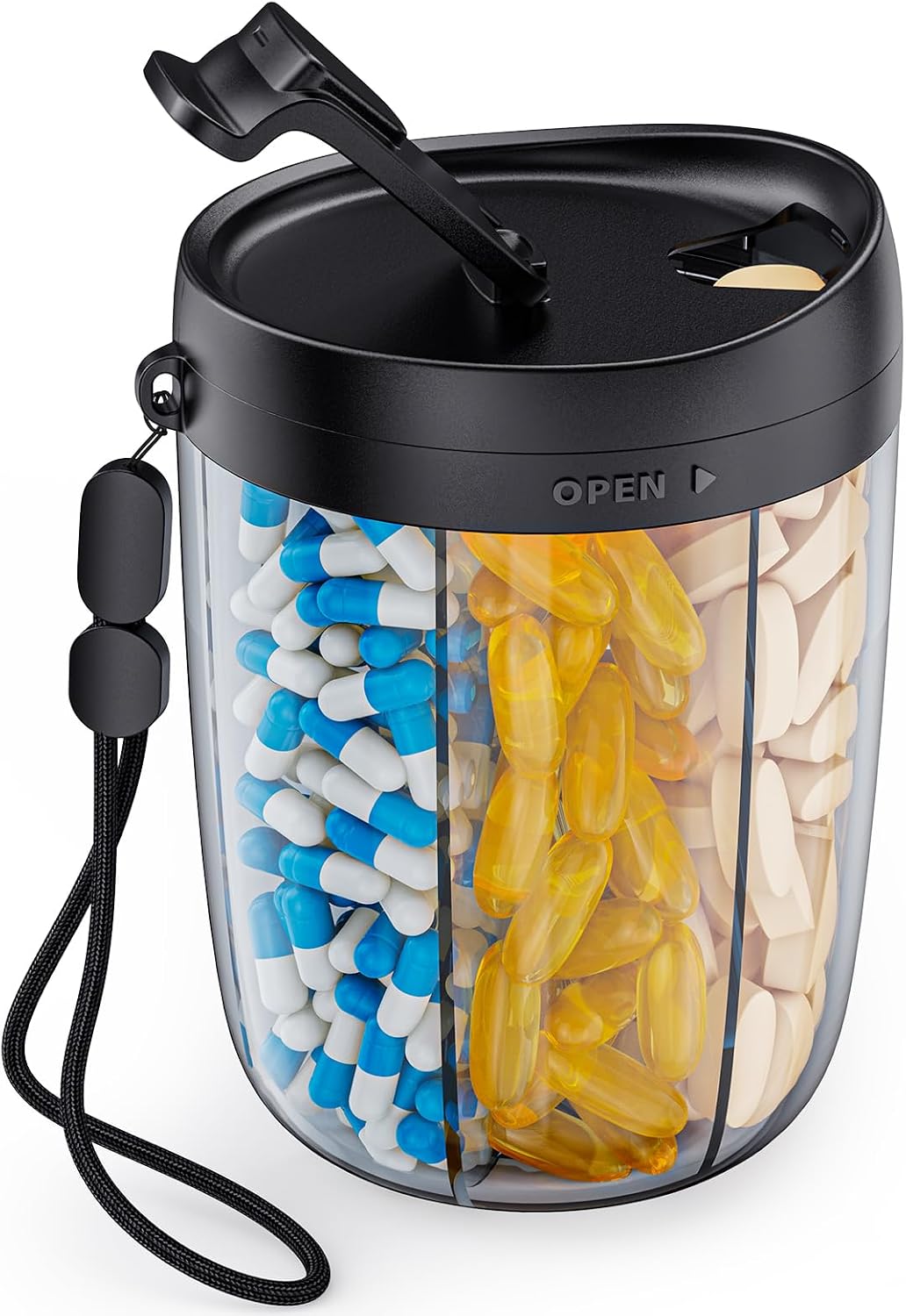 Detalle de AUVON Pill Dispenser 1-month organiser
