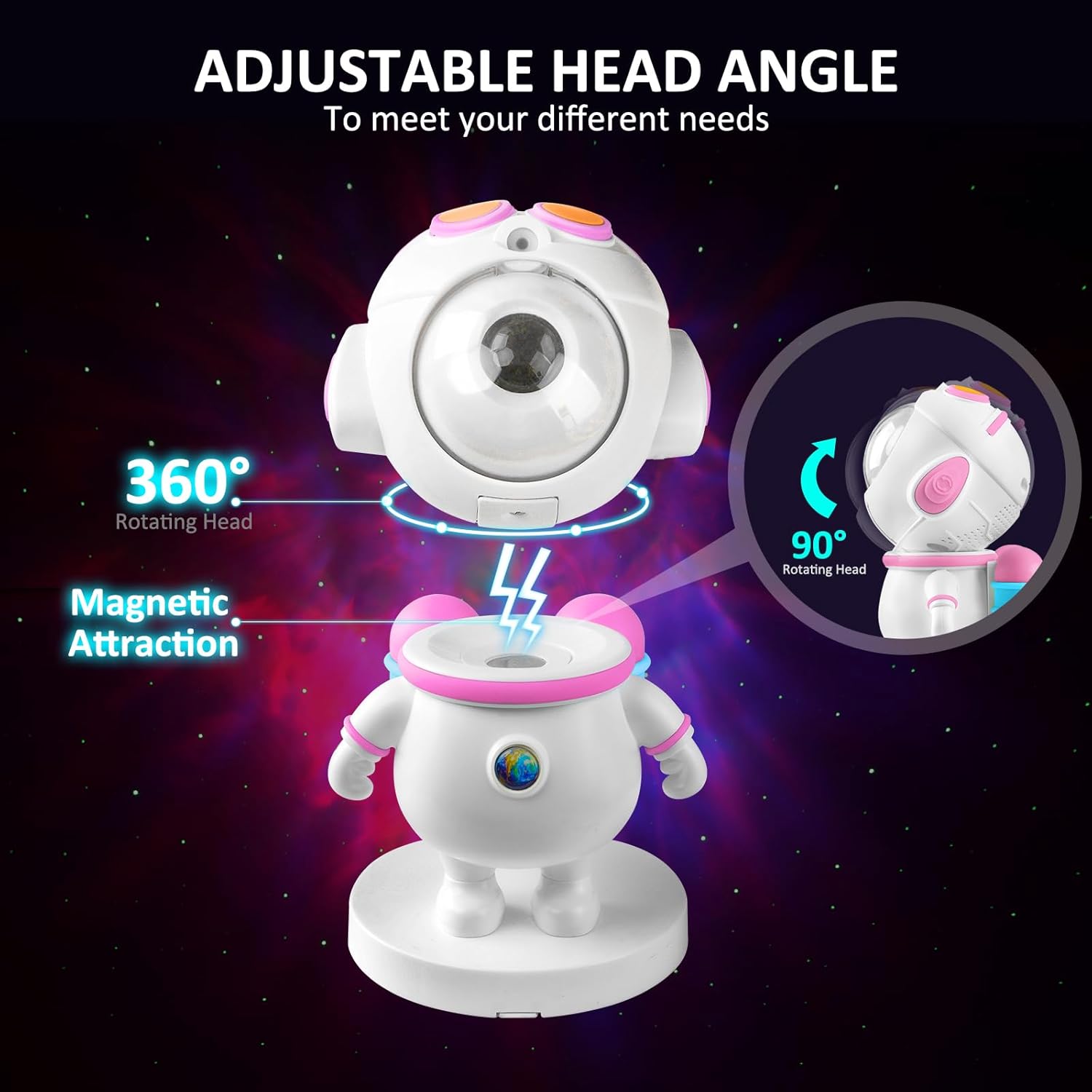 Detalle 2 de Kangtaixin Astronaut Sternenhimmel Projektor