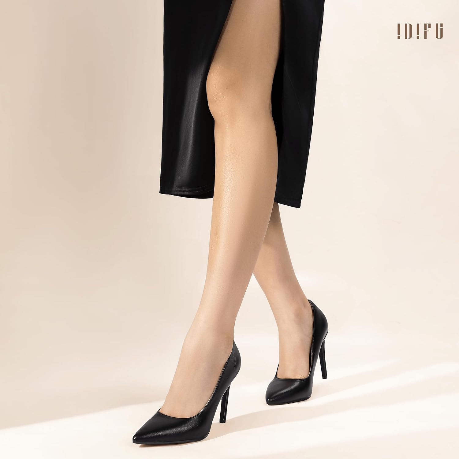 Detalle de IDIFU Women's Pumps, 4-Inch Heels