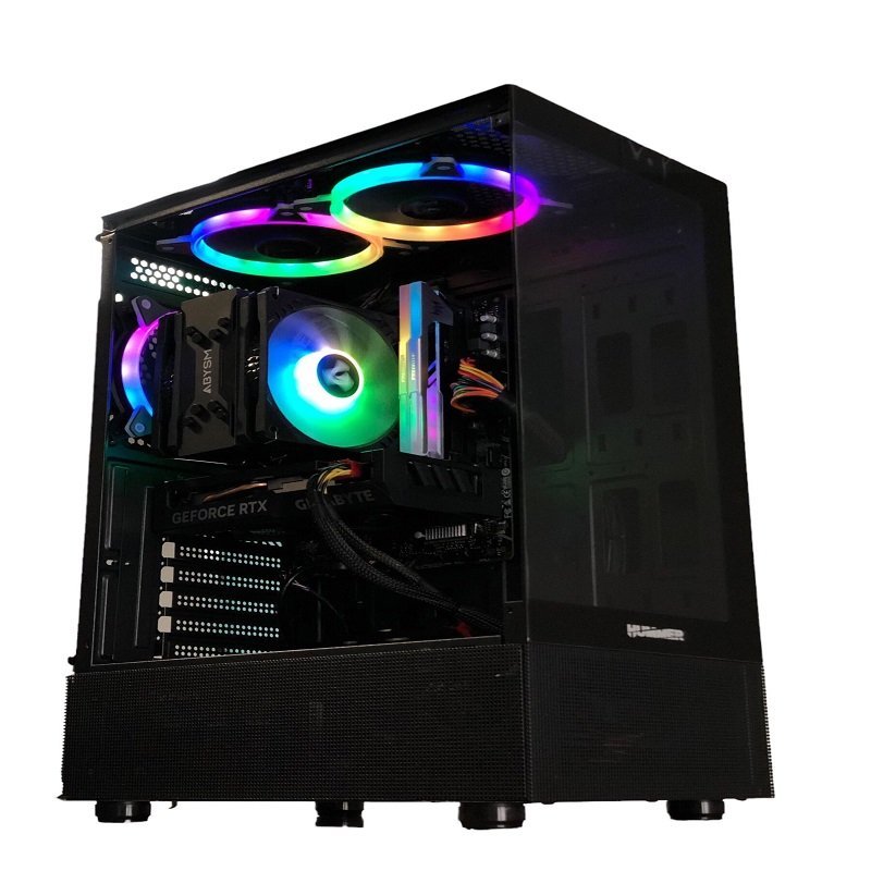 Detalle de PCGAM Gaming Barcelona: Intel Core i7-12700KF, 16 GB, 1 TB SSD y RTX 5060