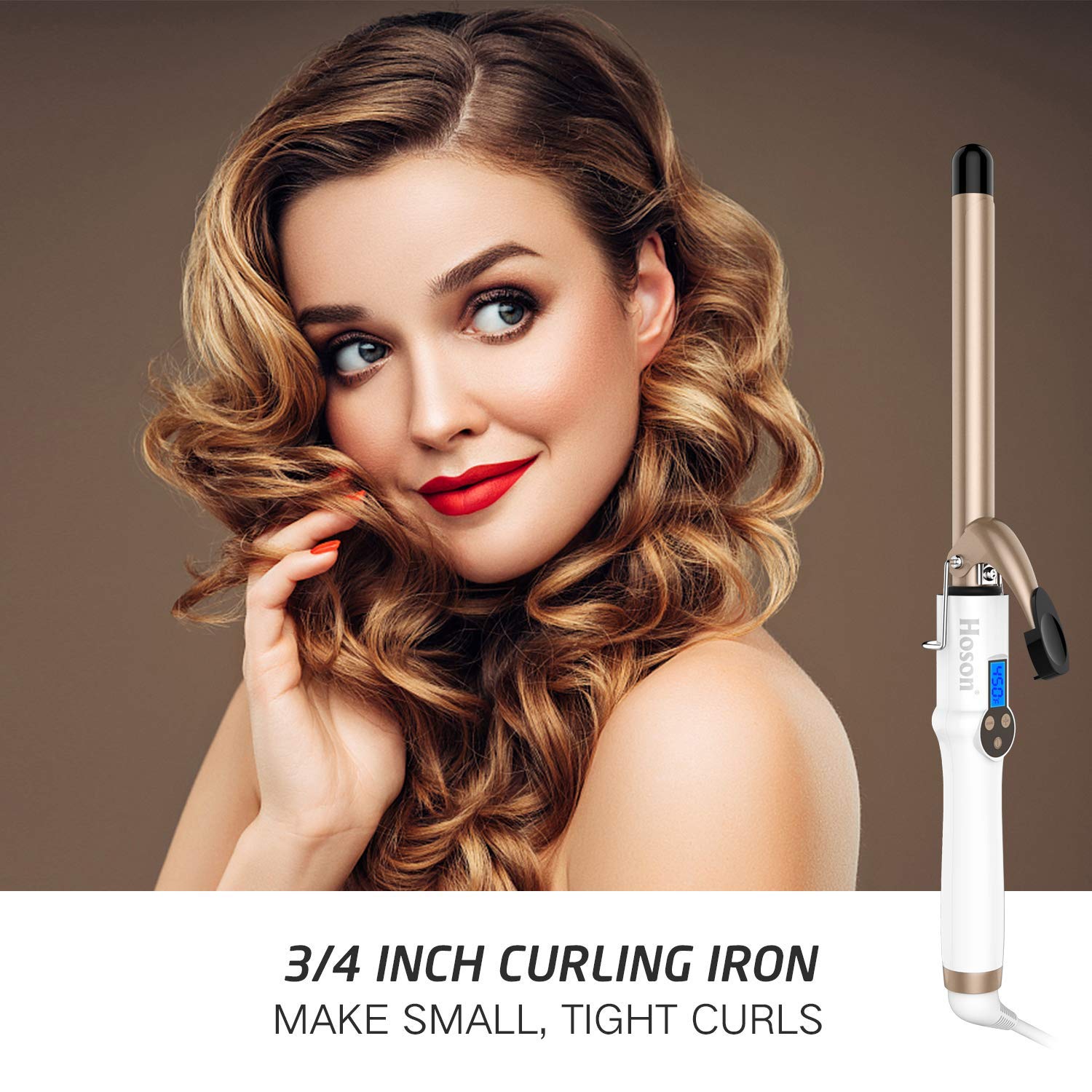 Thumbnail 1 de Hoson 3/4 Inch Curling Iron, 110°C