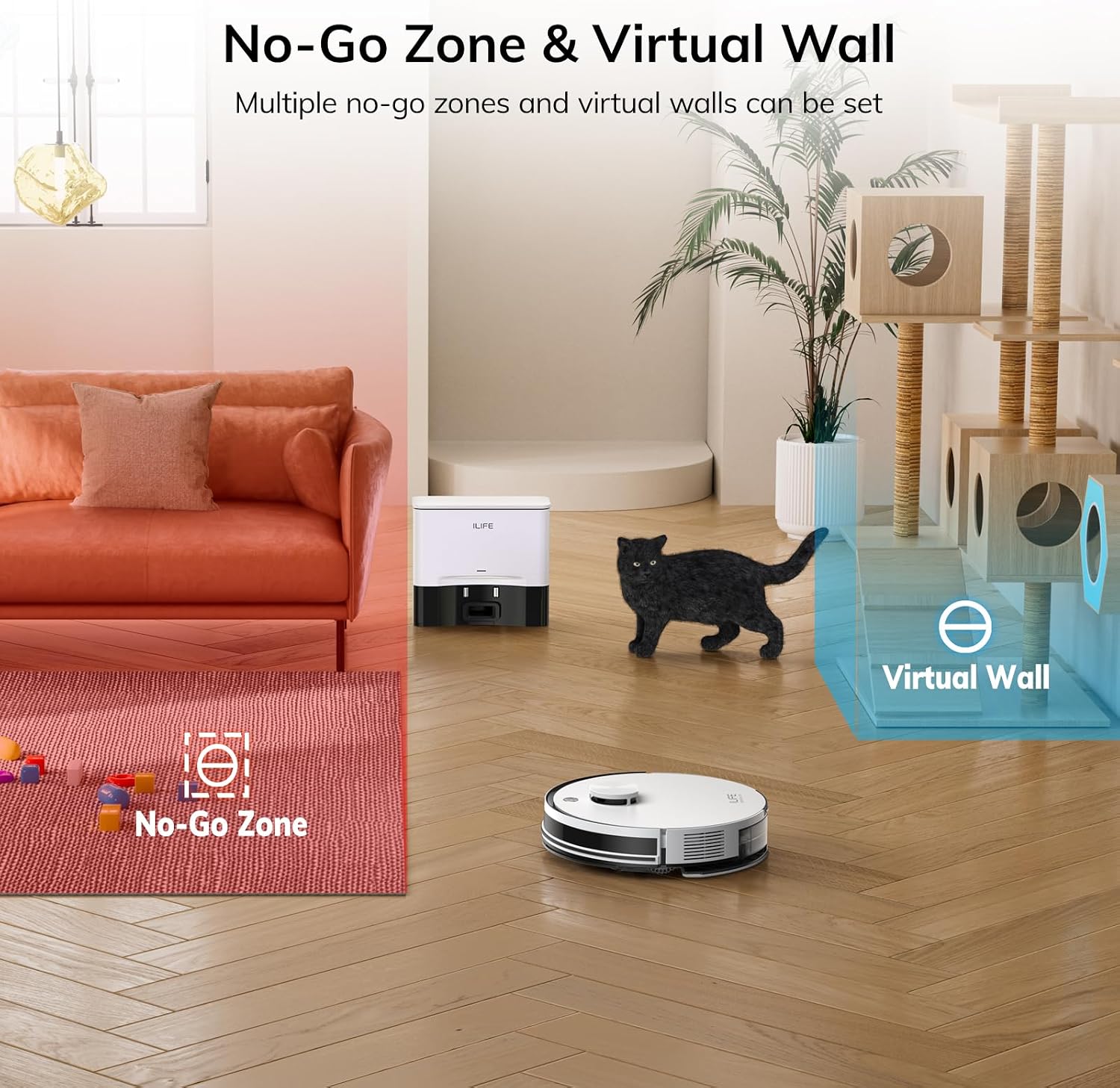 Thumbnail 4 de ILIFE A30 Pro Robot Vacuum and Mop with 5000Pa suction ⚙