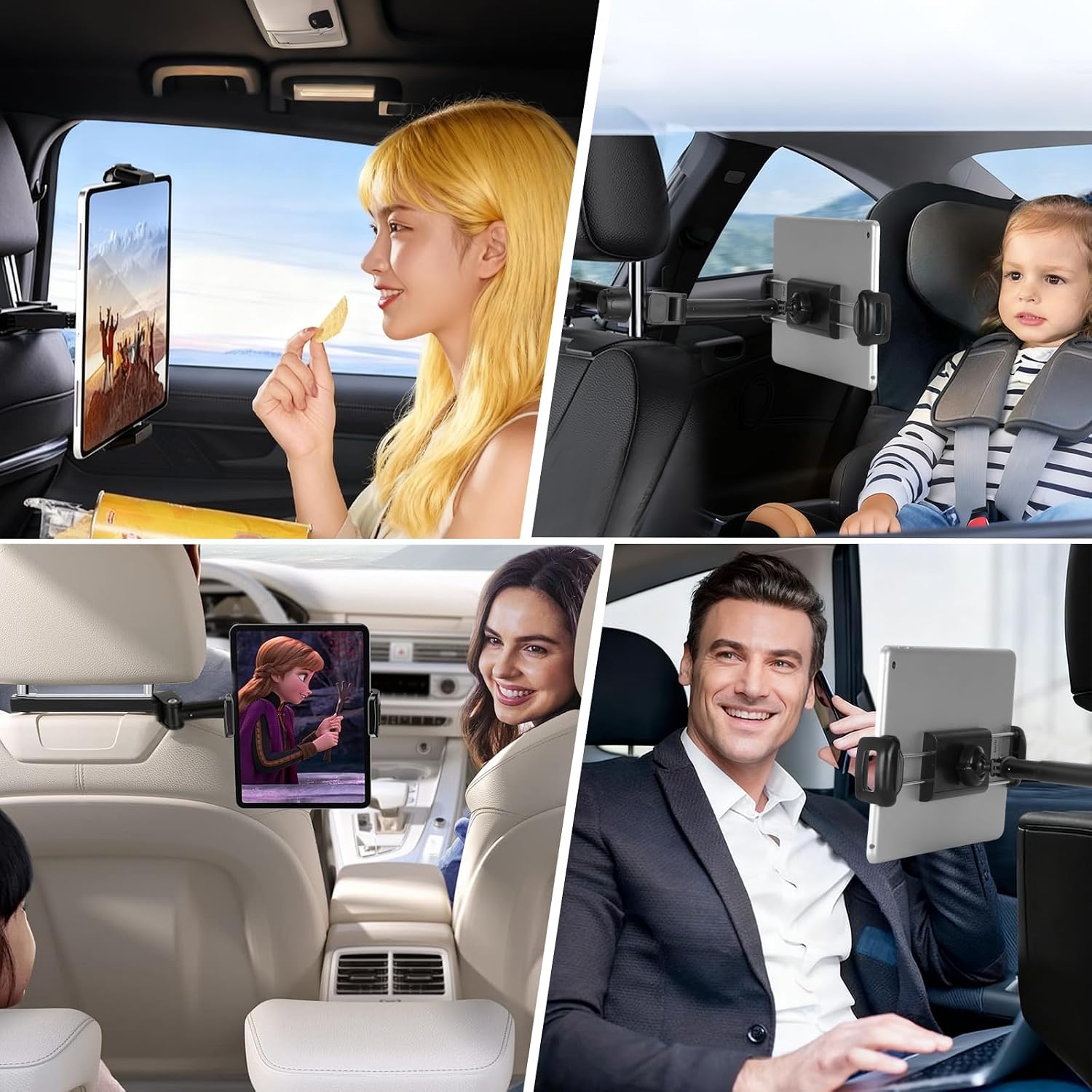Thumbnail 6 de VINATO Soporte Tablet Coche iPad 360°
