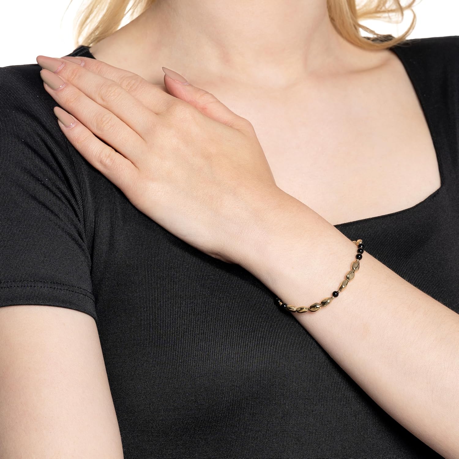 Detalle de JEWELS BY LEONARDO Armband Dorina 19 cm