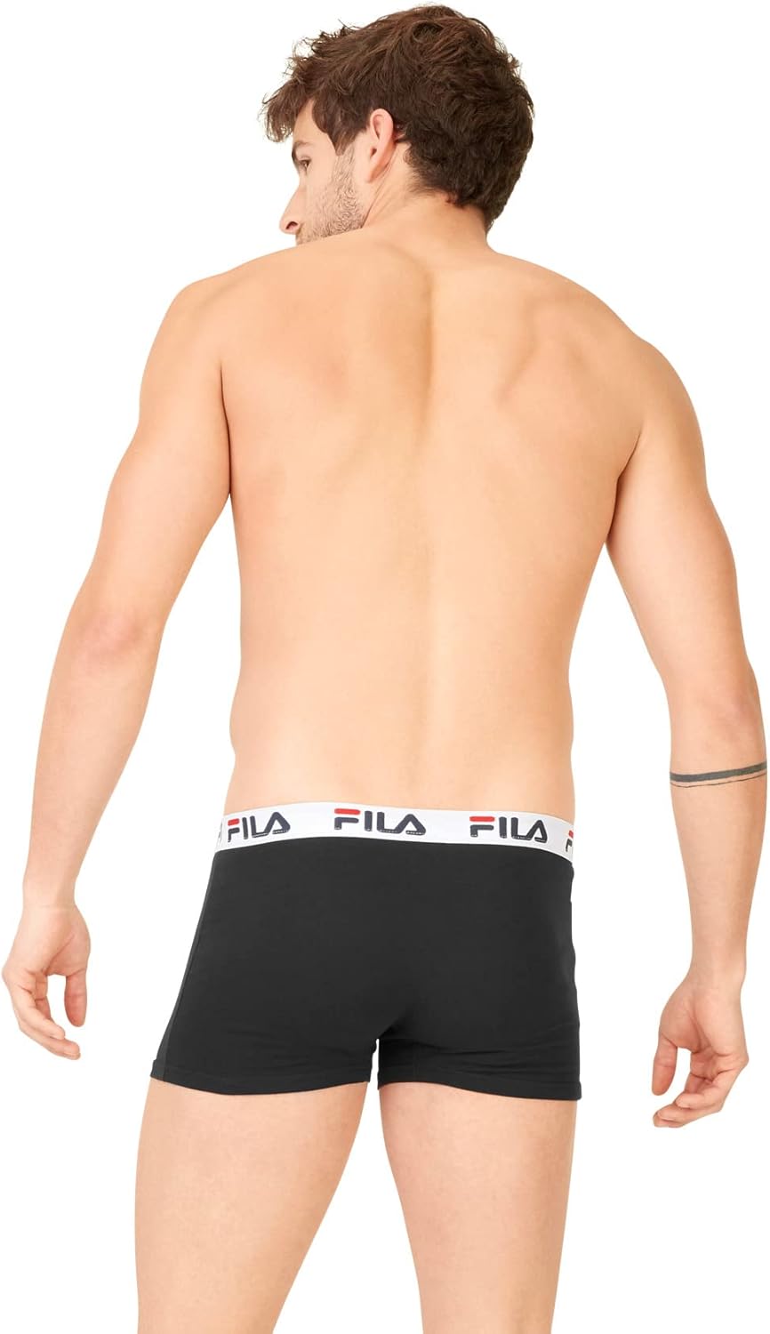 Thumbnail 3 de Fila Boxer Fi/1bcx4/Fu5016 Boxer a Pantaloncino Uomo (Pacco da 4) – comfort e vestibilità con 100% cotone