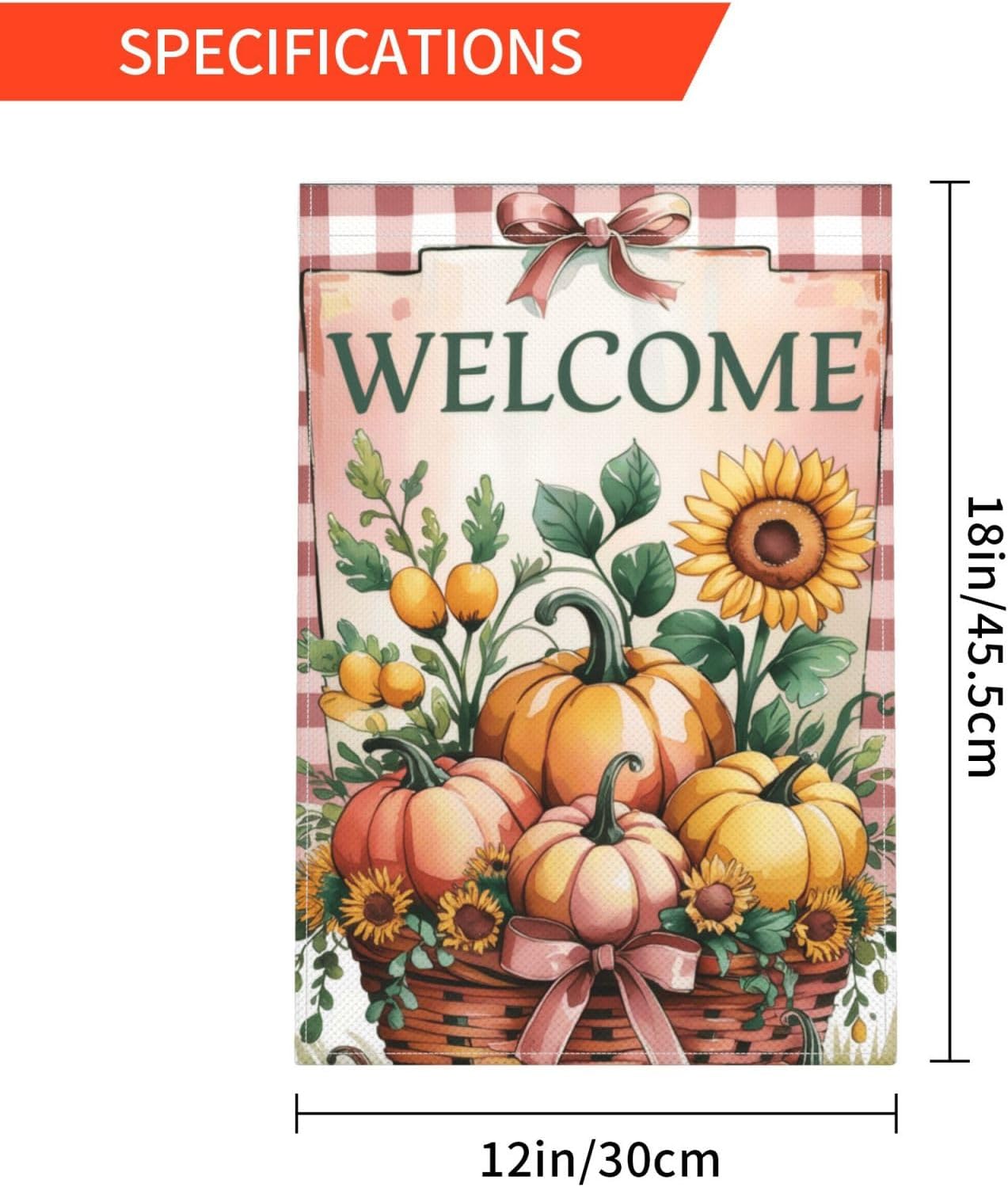 Detalle de Garden Flag 12x18