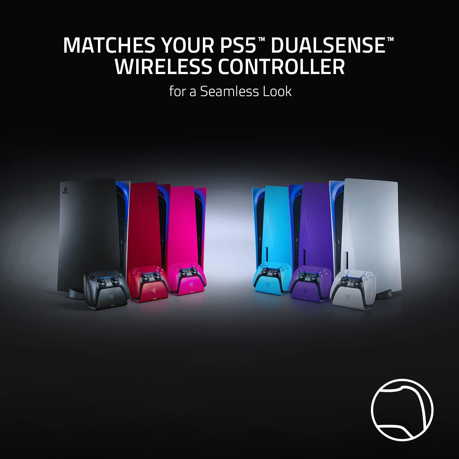 Thumbnail 3 de Razer Universal Quick Charging Stand for PlayStation 5 DualSense Controller (White)