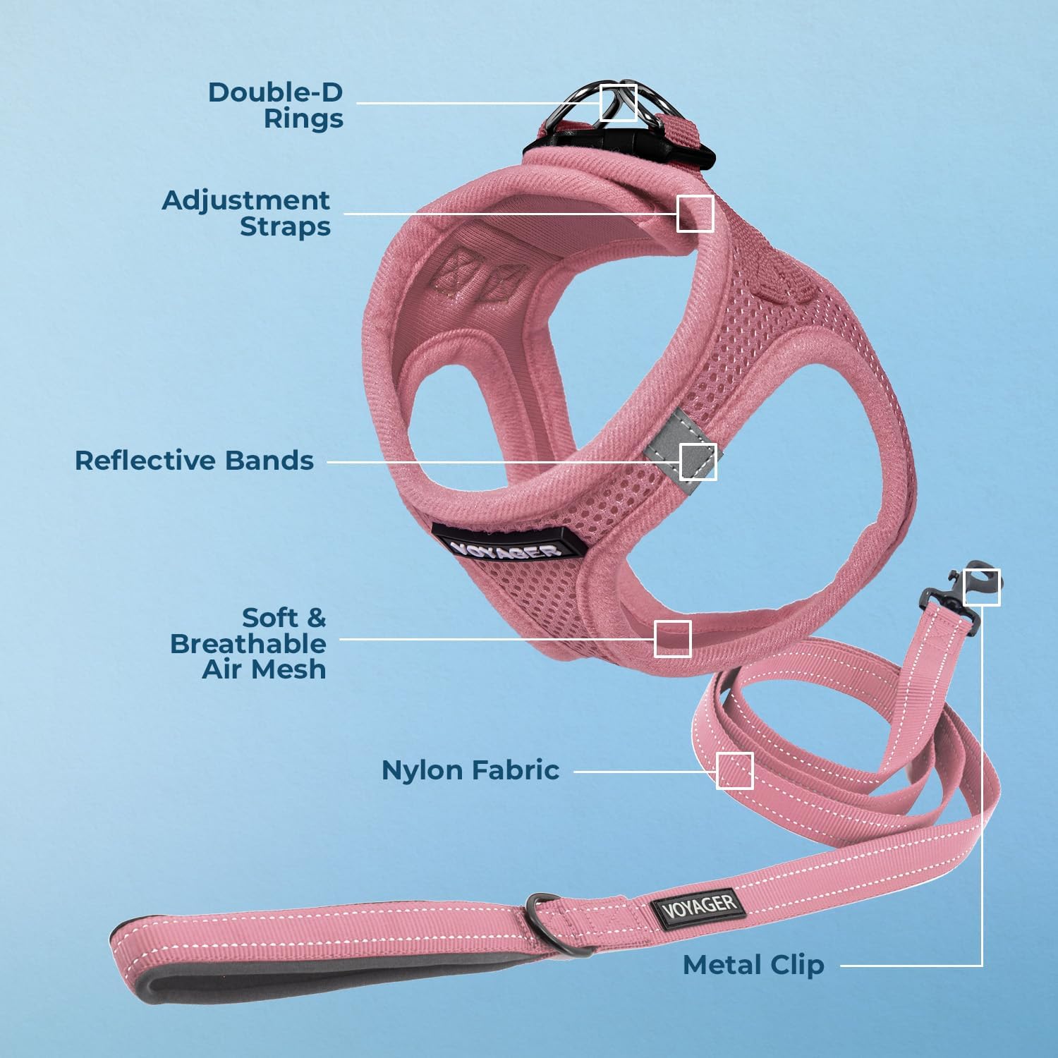 Detalle de Best Pet Supplies Step-In Dog Harness Small