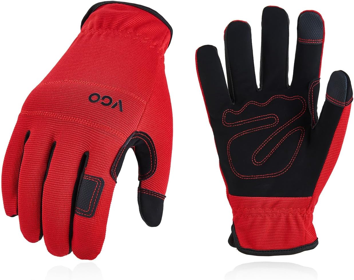 Detalle de Vgo... Safety Work Gloves NB7581 – Red, XL, 1 Pair