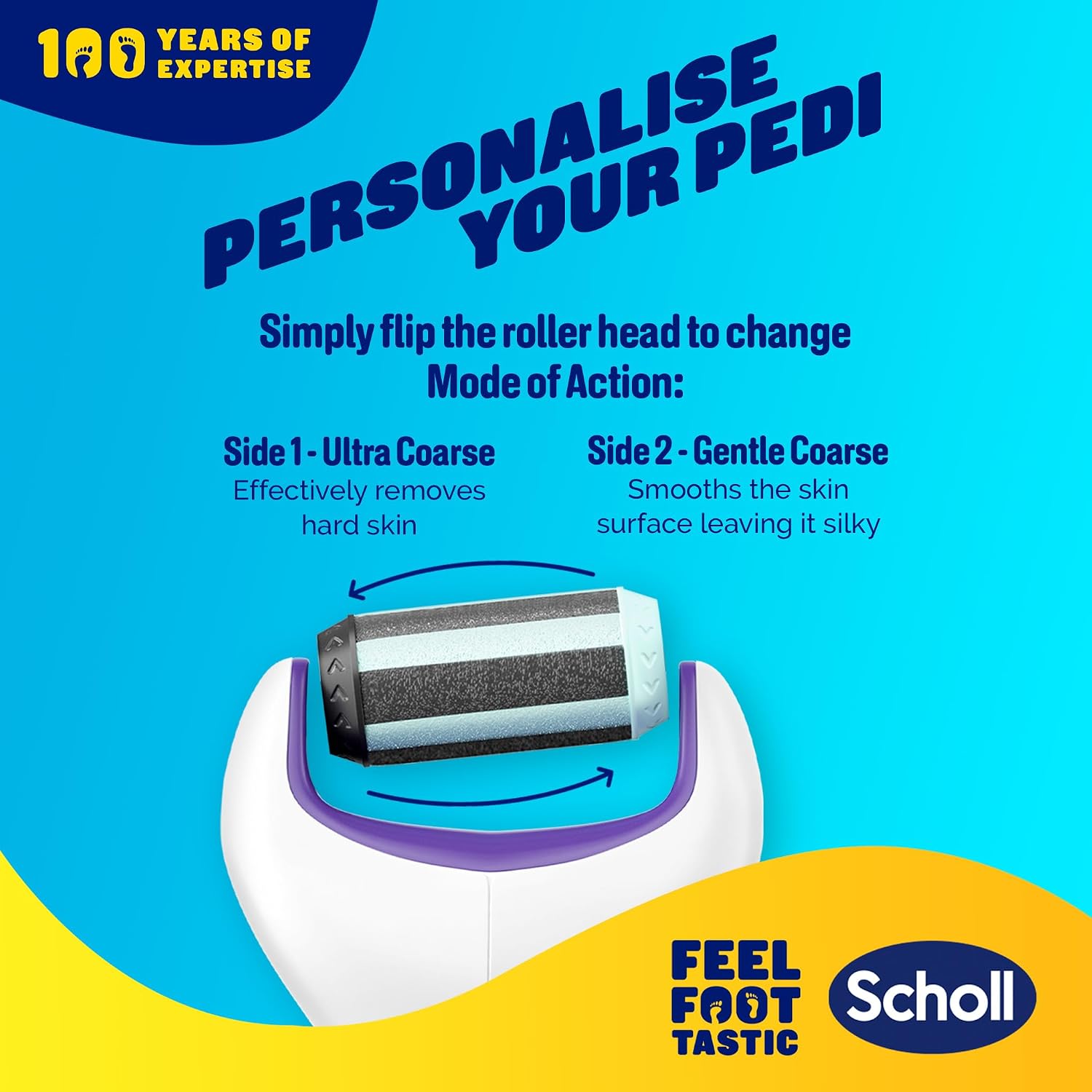 Thumbnail 4 de Scholl ExpertCare 2-in-1 File & Smooth, dual-speed electric foot file