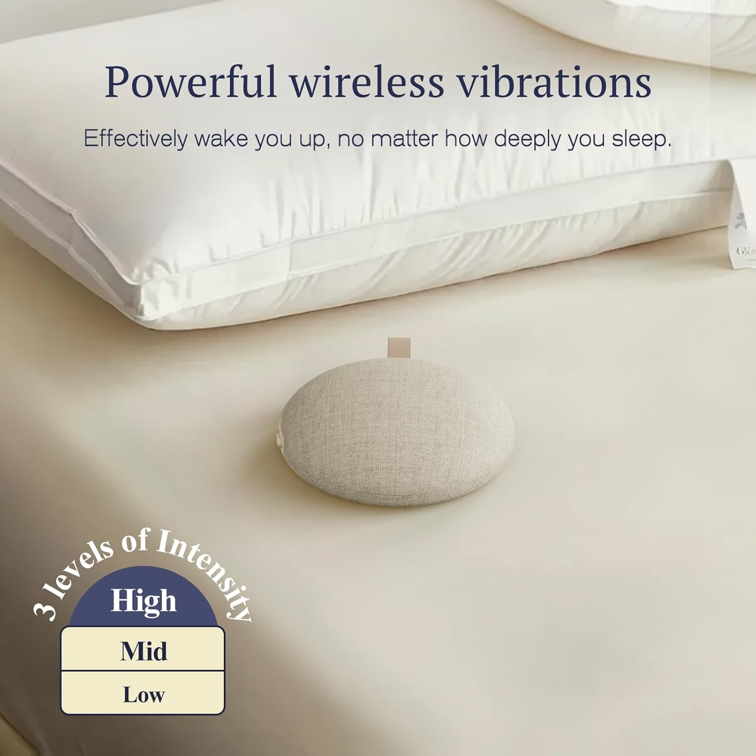Thumbnail 2 de ANJANK Extra Loud Alarm Clock with Wireless Bed Shaker