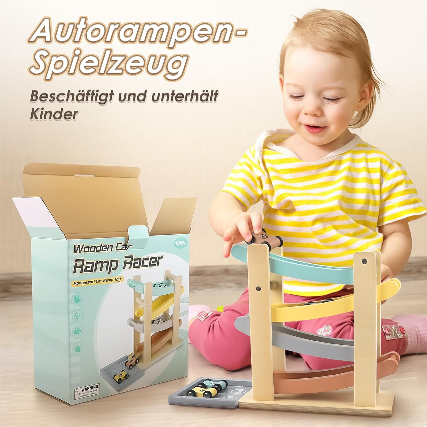 Detalle de Vanplay Montessori Spielzeug ab 1 Jahr