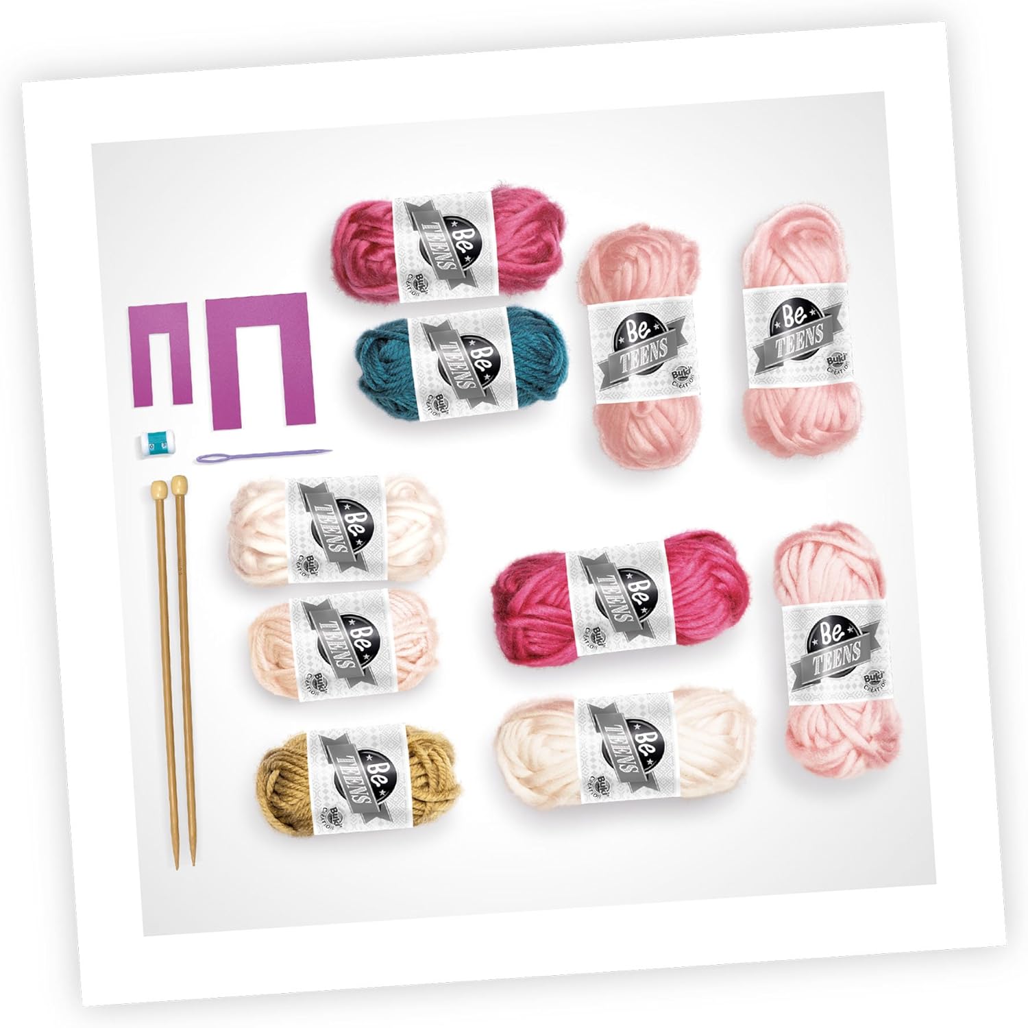 Thumbnail 3 de Buki BE002 Tricot — kit initiation au tricot pour enfants dès 8 ans