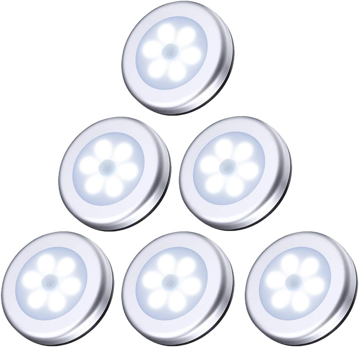 Thumbnail 4 de AMIR Nachtlicht mit Bewegungsmelder – LED Lichtspender für Flur, Schlafzimmer und Kinderzimmer (Weiß, 3er Set)