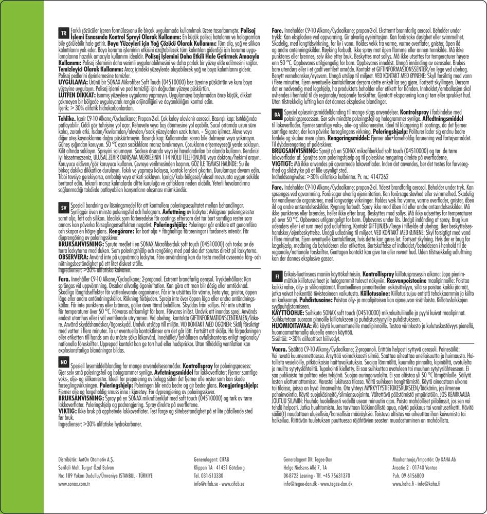 Thumbnail 2 de SONAX PROFILINE Prepare (400 ml) – spezielles Lösemittelgemisch zum Entfernen von Fett- und Ölfilmen vor Lackier- und Versiegelungsarbeiten