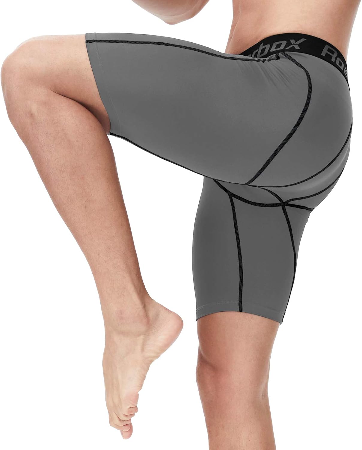 Thumbnail 2 de Roadbox Compression Shorts Mens – 1, 2 or 3 Pack Base Layer for Running, Gym and More