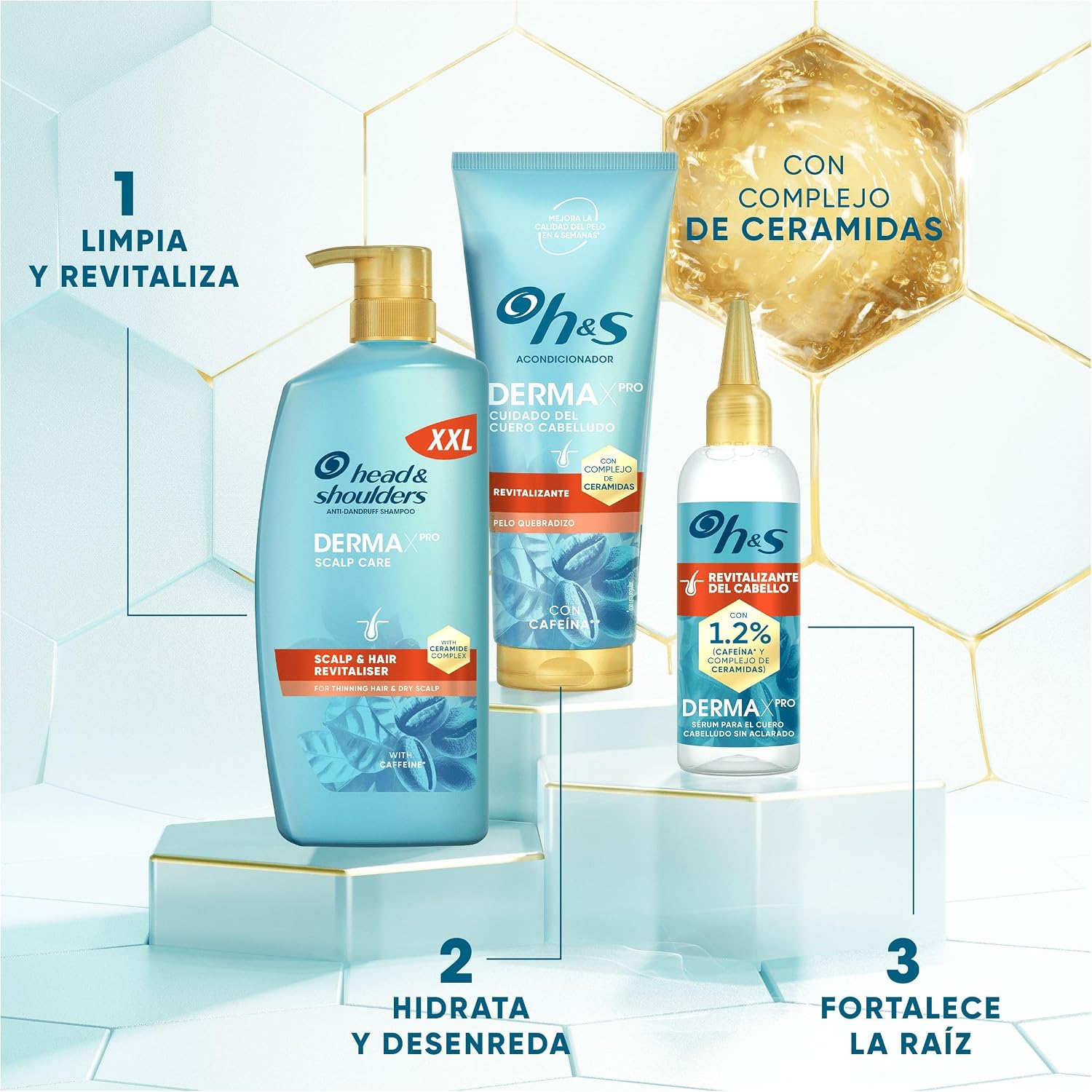 Thumbnail 4 de H&S DermaXPro Revitalizante 800 ml