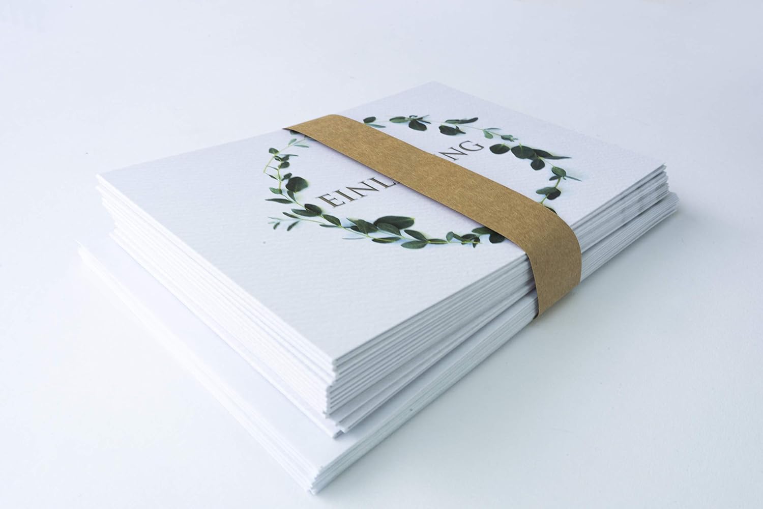 Thumbnail 2 de 15er Einladungskarten-Set 296 x 105 mm ✉️