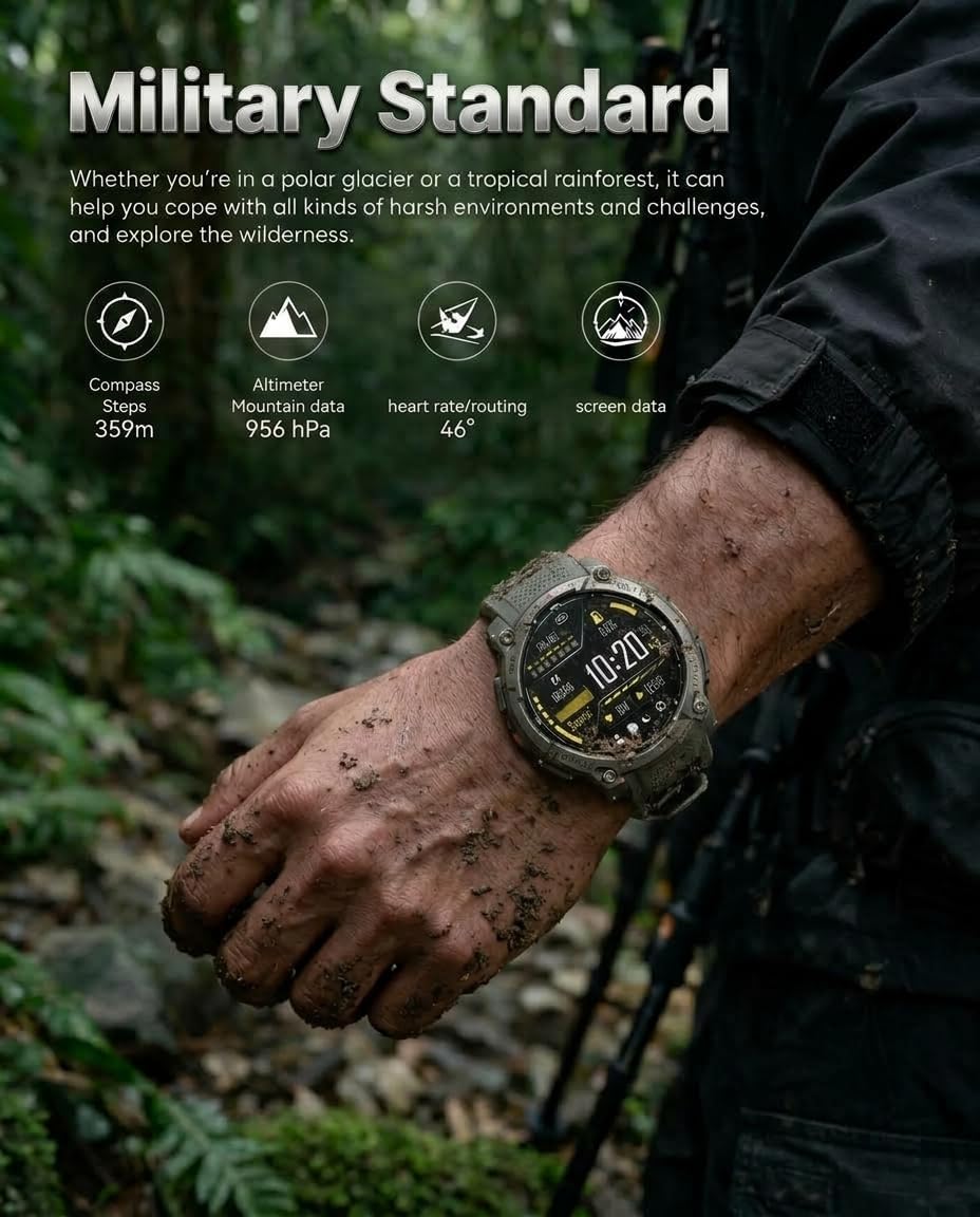 Thumbnail 6 de SOUYIE Smartwatch 1.43-inch AMOLED