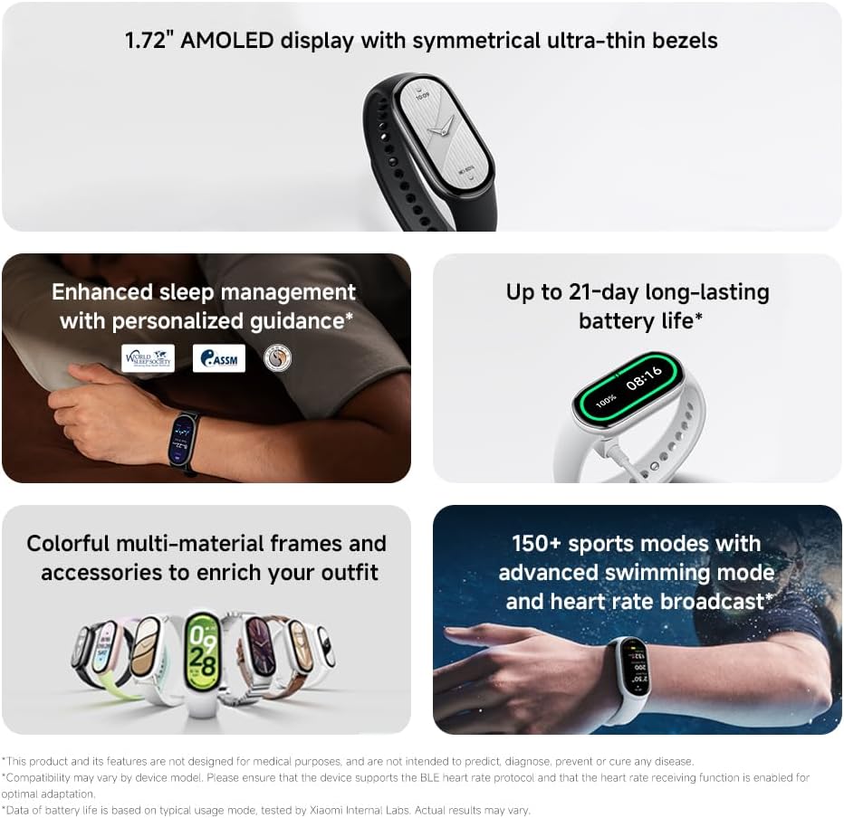 Thumbnail 2 de Xiaomi Smart Band 10 Fitness-Tracker