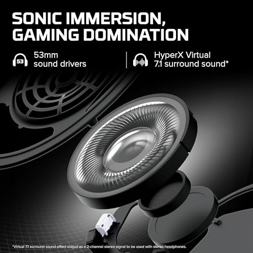 Thumbnail 2 de HyperX Cloud II Gaming Headset with 7.1 Surround Sound (Red)