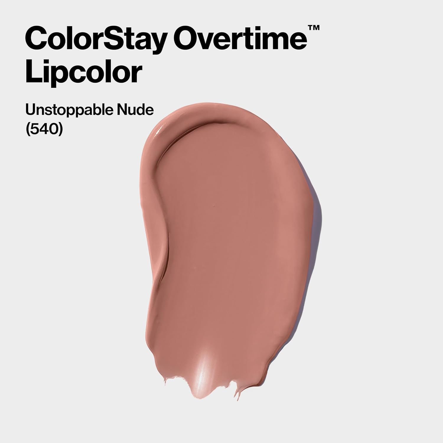 Thumbnail 2 de Revlon ColorStay Overtime Liquid Lipstick with Clear Lip Gloss (540 Unstoppable Nude)