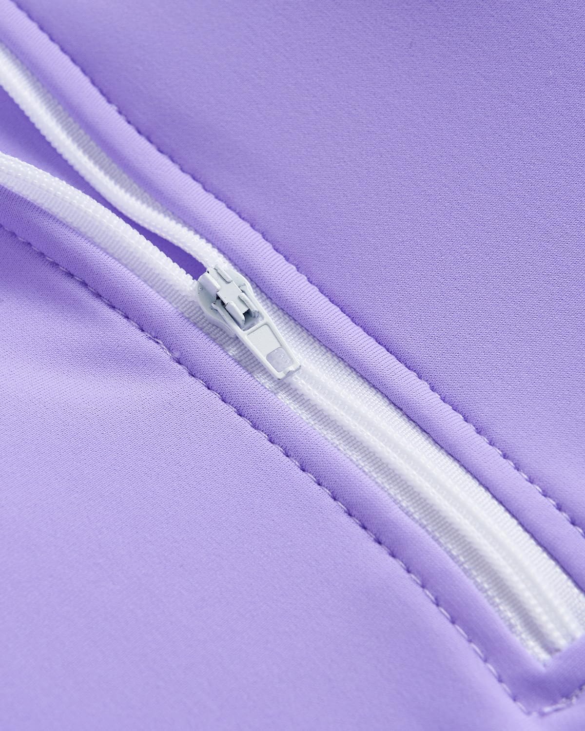 Detalle 2 de JiAmy UV-baddräkt för flickor med vadderad långärmad tröja och shorts