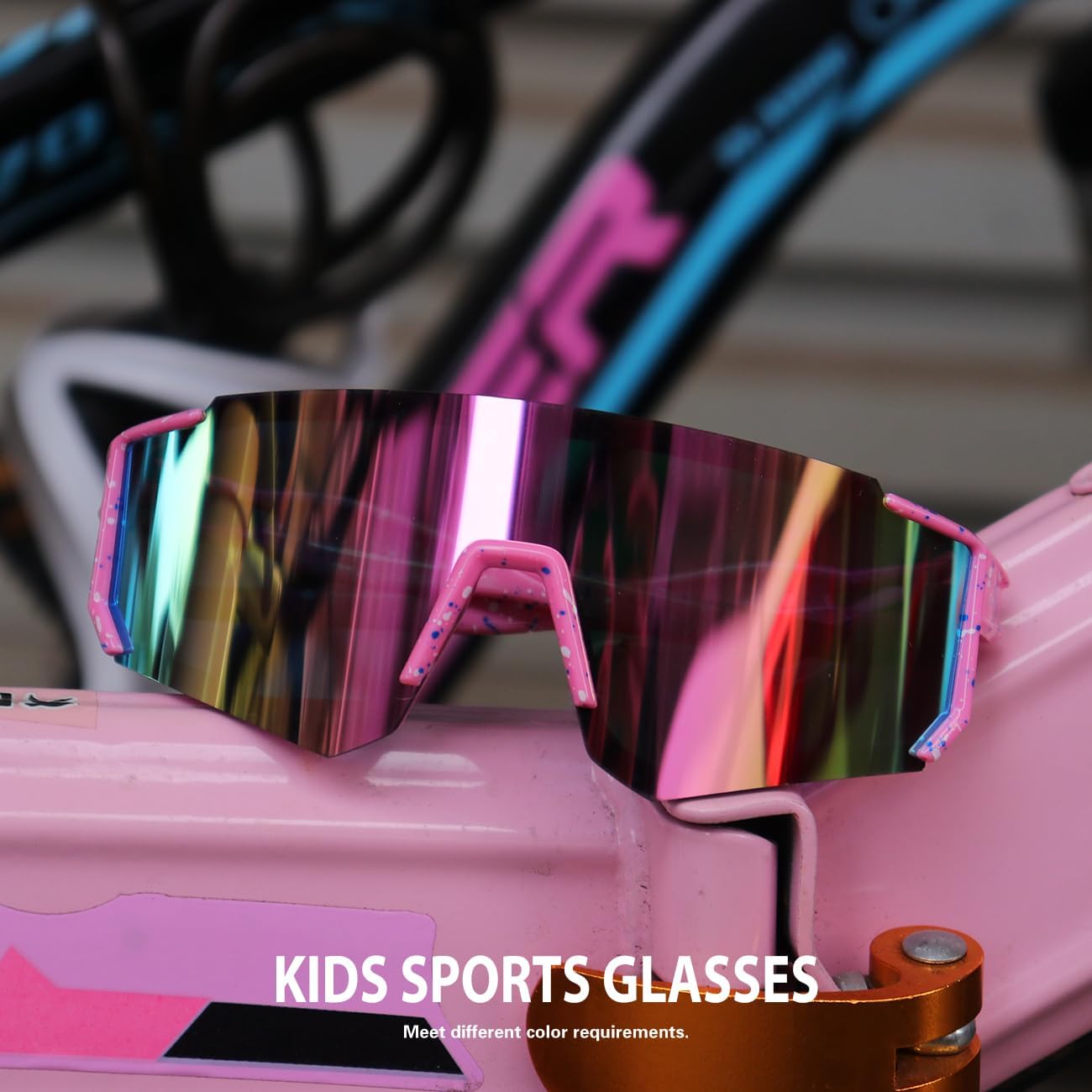 Thumbnail 4 de SEKKAF Kids Sunglasses: UV400 Wrap-Around Baseball Shades for Sports-Ready Youth