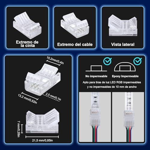 Thumbnail 5 de Câble de rallonge LED 4PIN 5 m ⚡