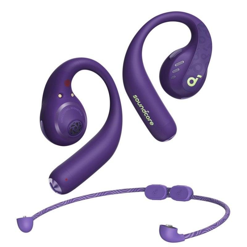 Thumbnail 3 de Soundcore AeroFit Pro: Auriculares inalámbricos ANC con Bluetooth 5.3 y micrófono, púrpura
