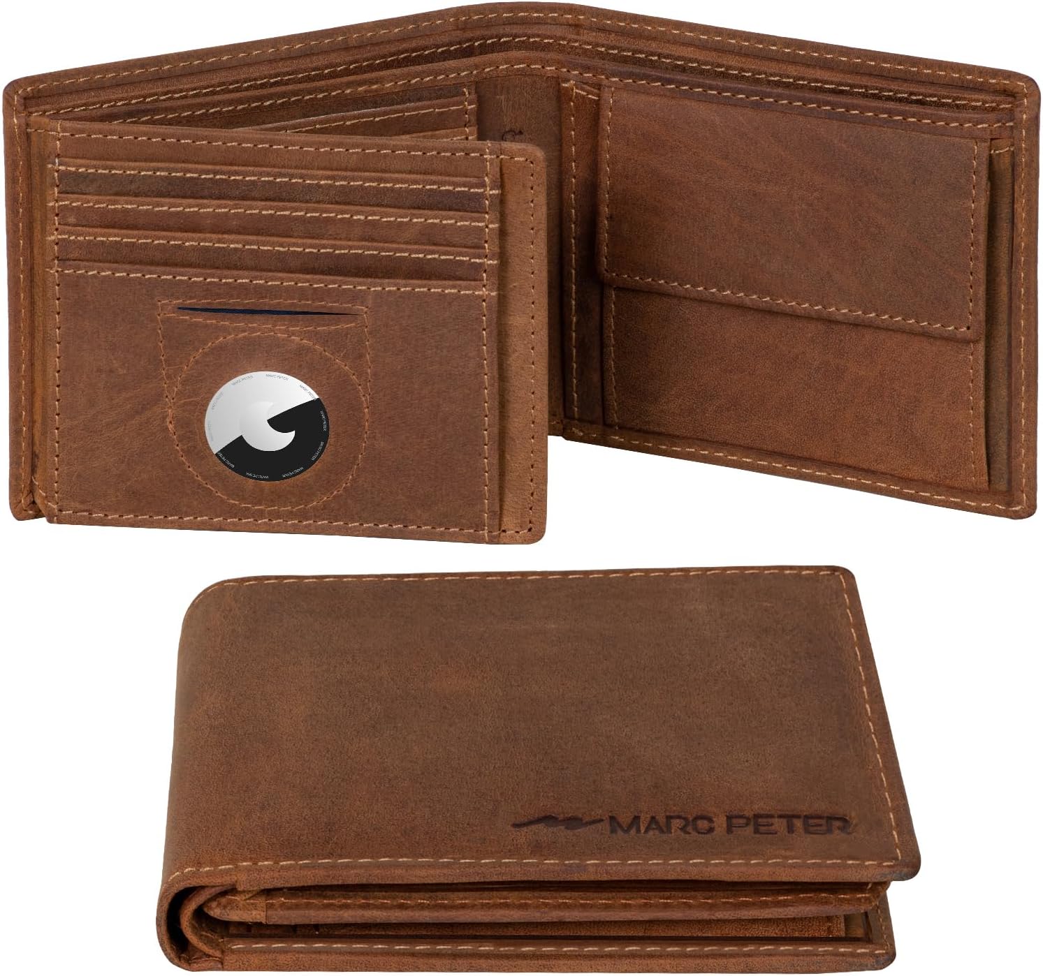Detalle de Marc Peter California AirTag Wallet Geldbörse