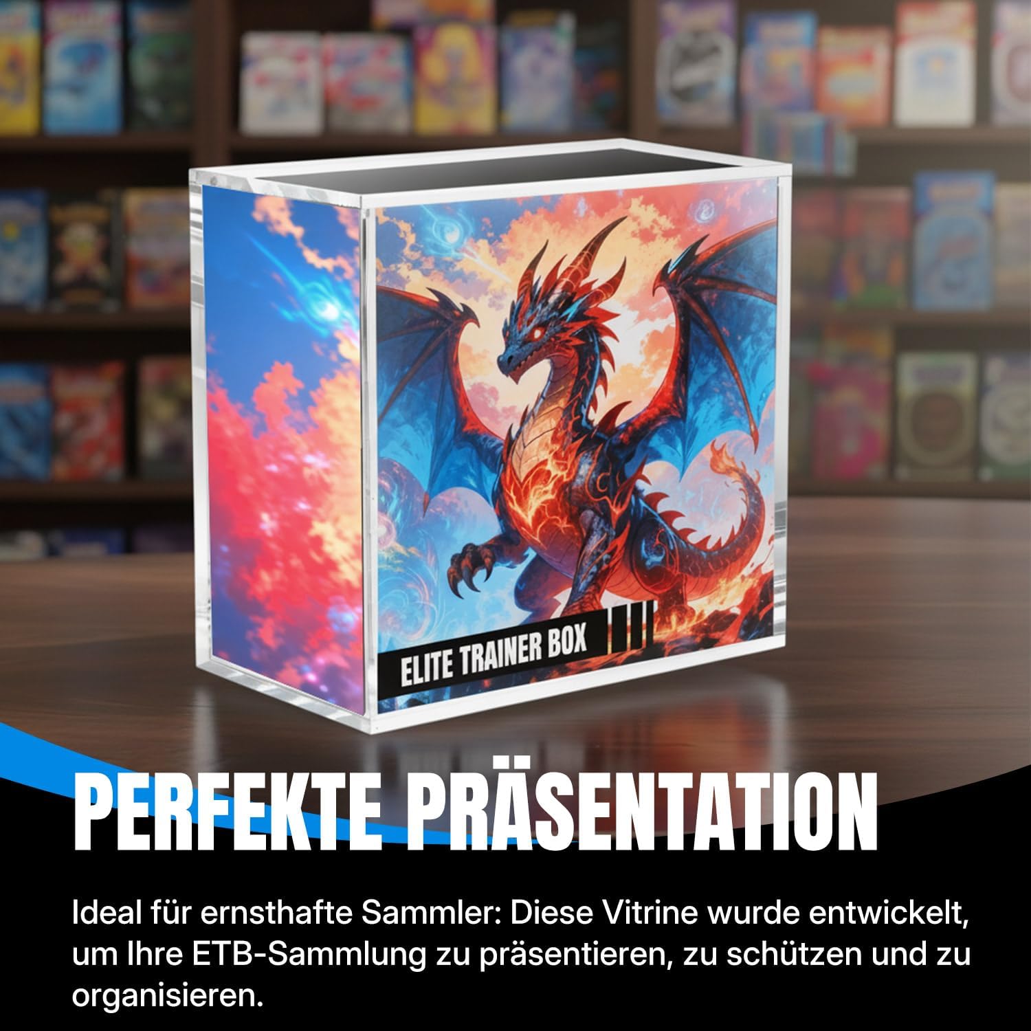 Thumbnail 6 de Wigearss Acryl Case Magnetisch – Schutzbox für Pokemon Elite Trainer Box