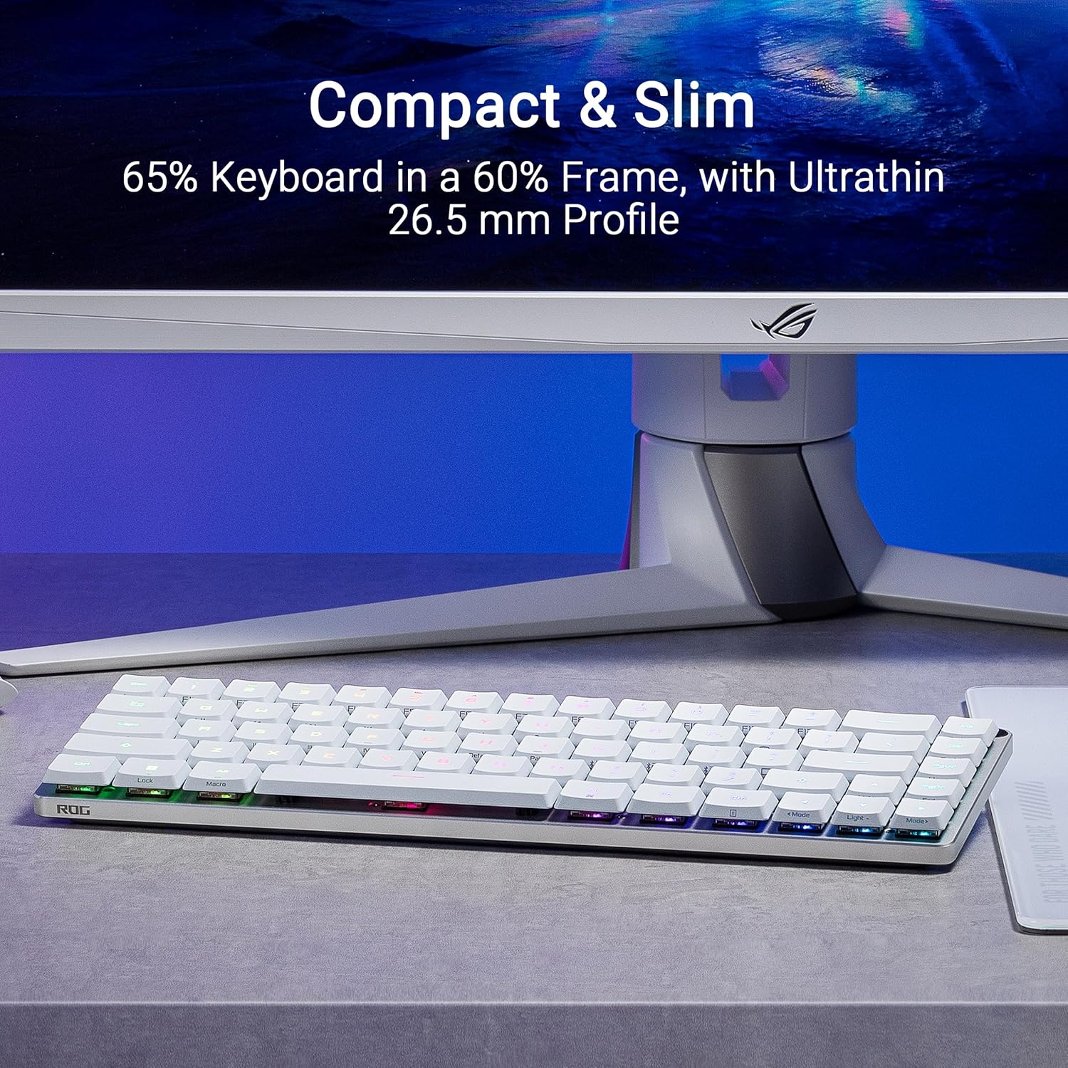 Detalle de ASUS ROG Falchion RX Low Profile Wireless Gaming Keyboard