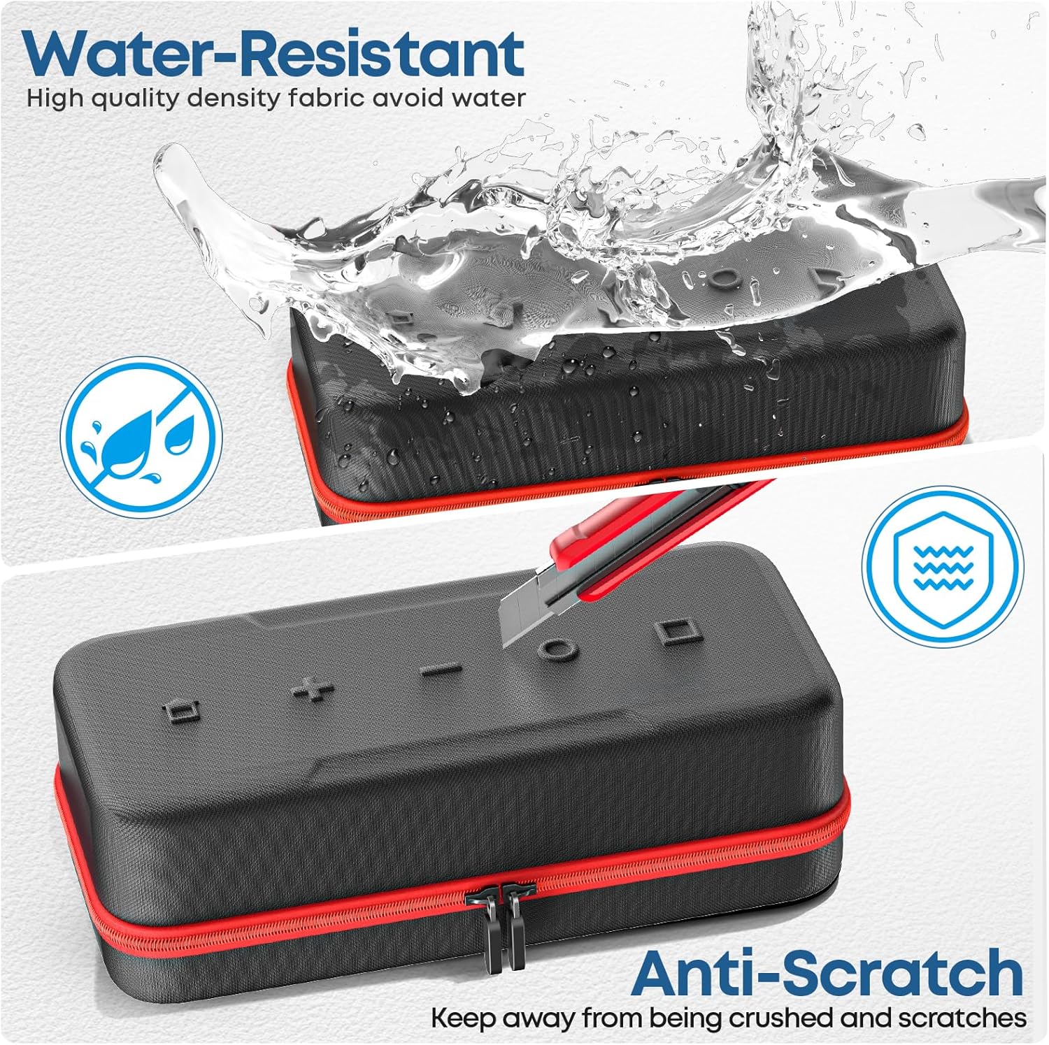 Detalle 2 de OIVO Switch 2 2025, funda con 26 tarjetas