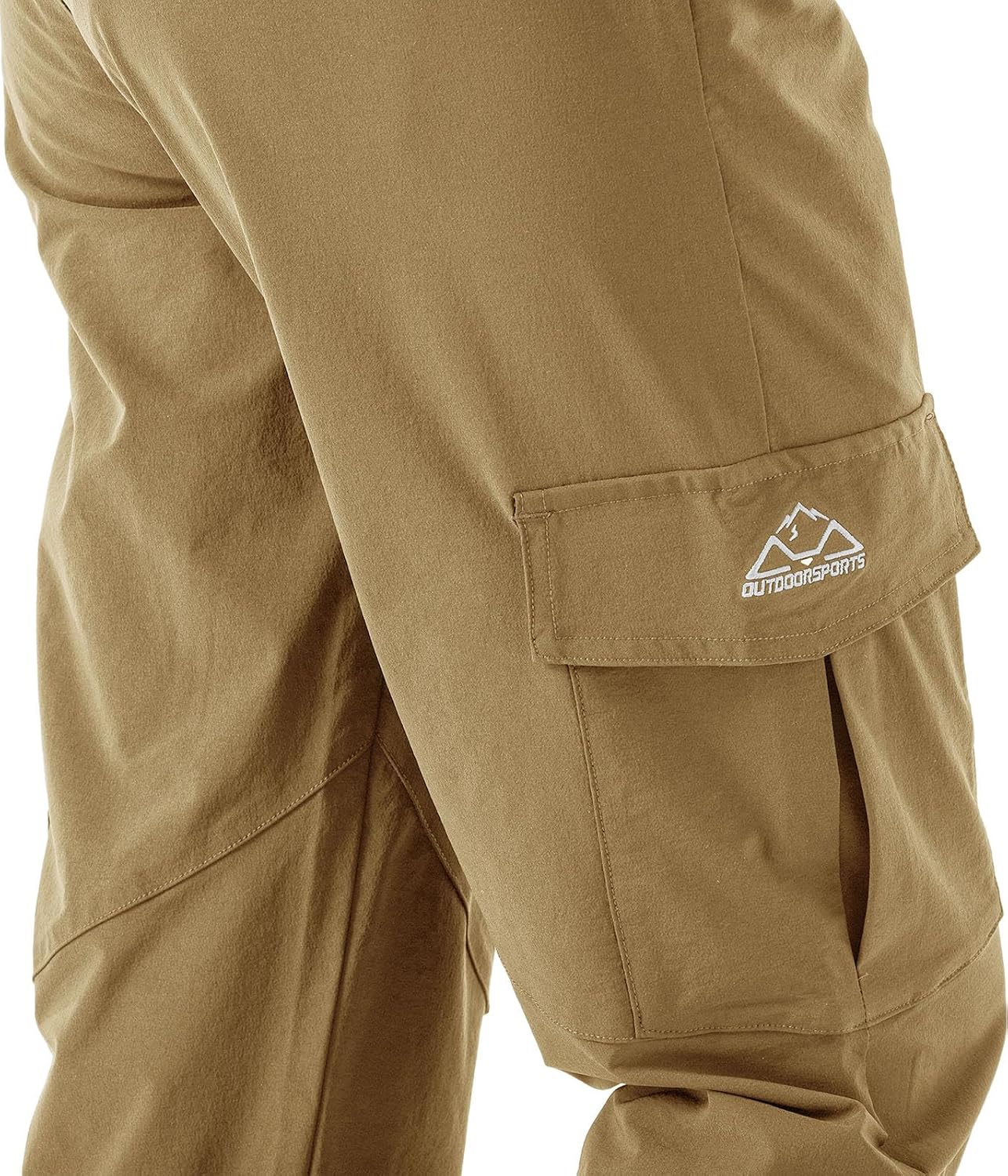 Detalle 2 de Rdruko Women's Hiking Cargo Pants, Water-Resistant, Quick-Dry, UPF 50+