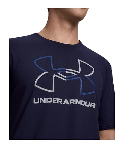 Thumbnail 4 de Under Armour UA GL Foundation Update: Camiseta de manga corta para hombre, azul mediano