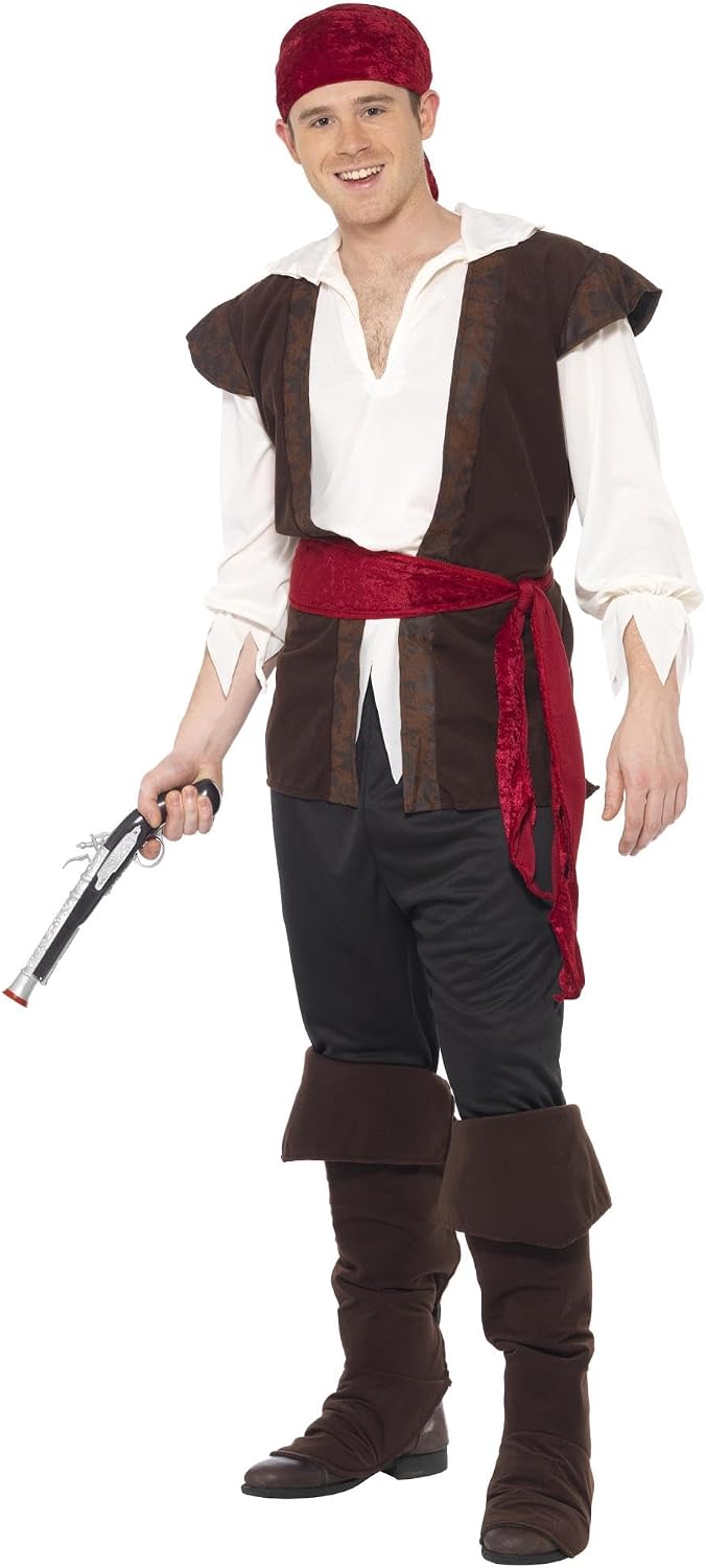 Detalle de Smiffys Costume da pirata 46-48"