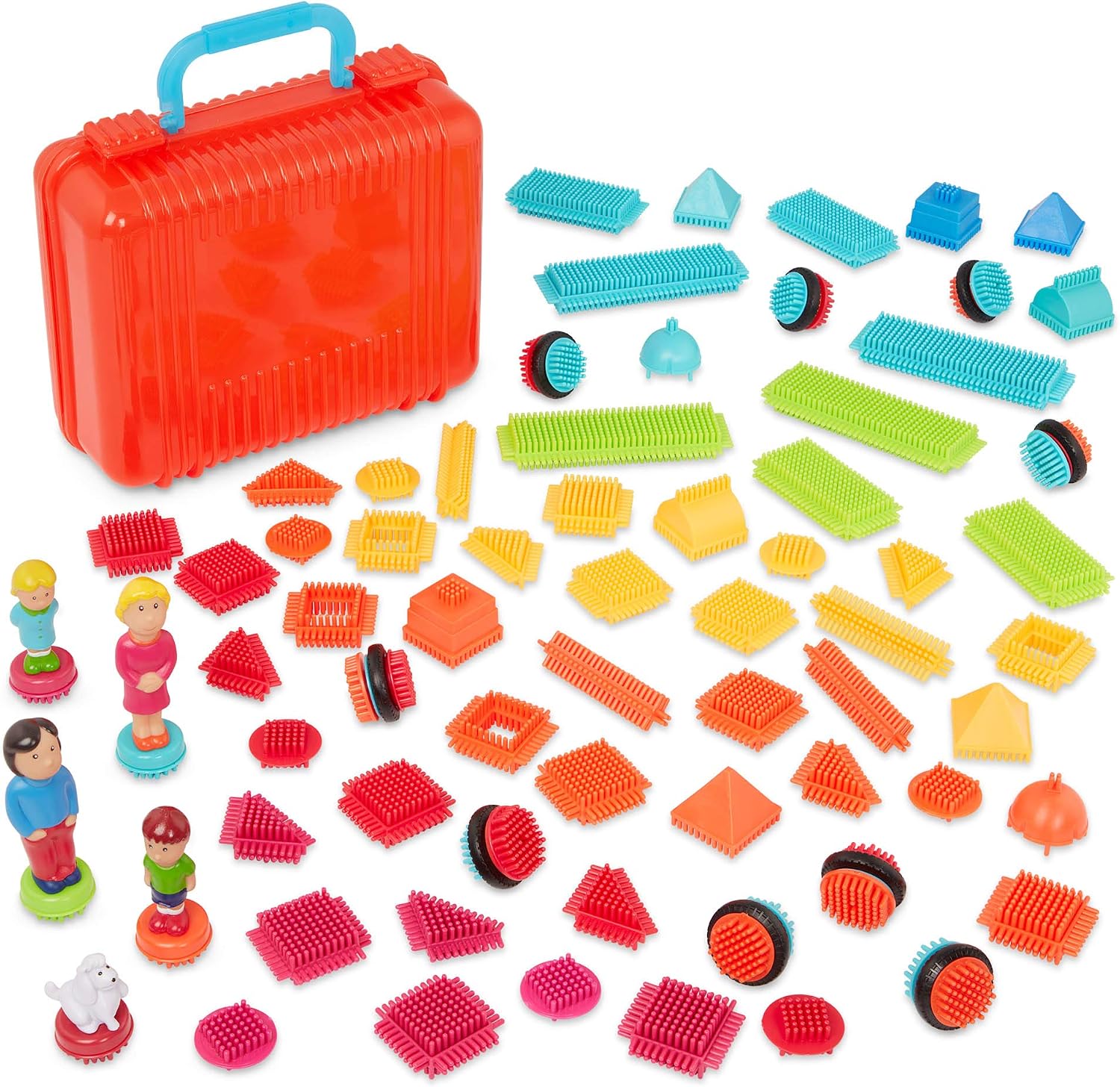Detalle de B. Toys 44266 Bristle Blocks – klocki konstrukcyjne, 85 elementów