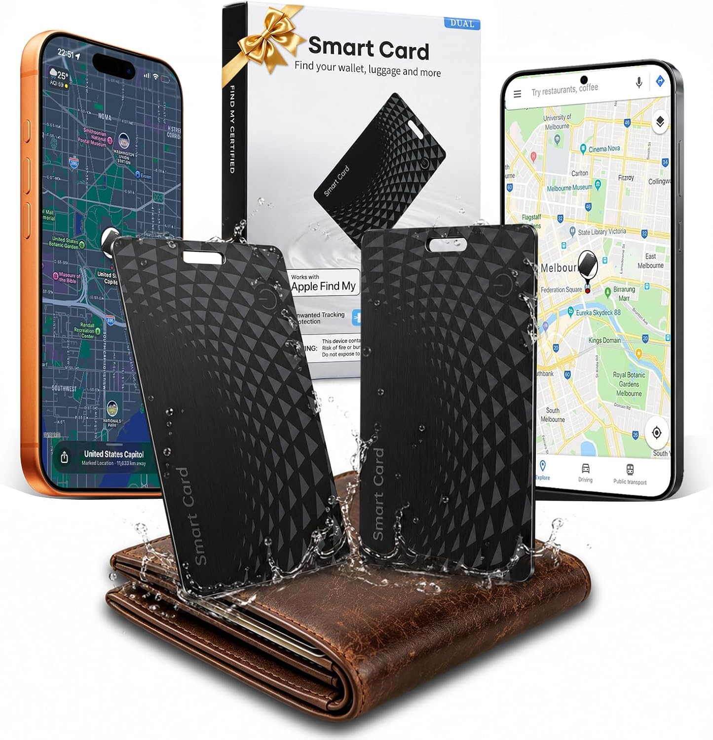 Detalle de Wallet Tracker Card 2-Pack
