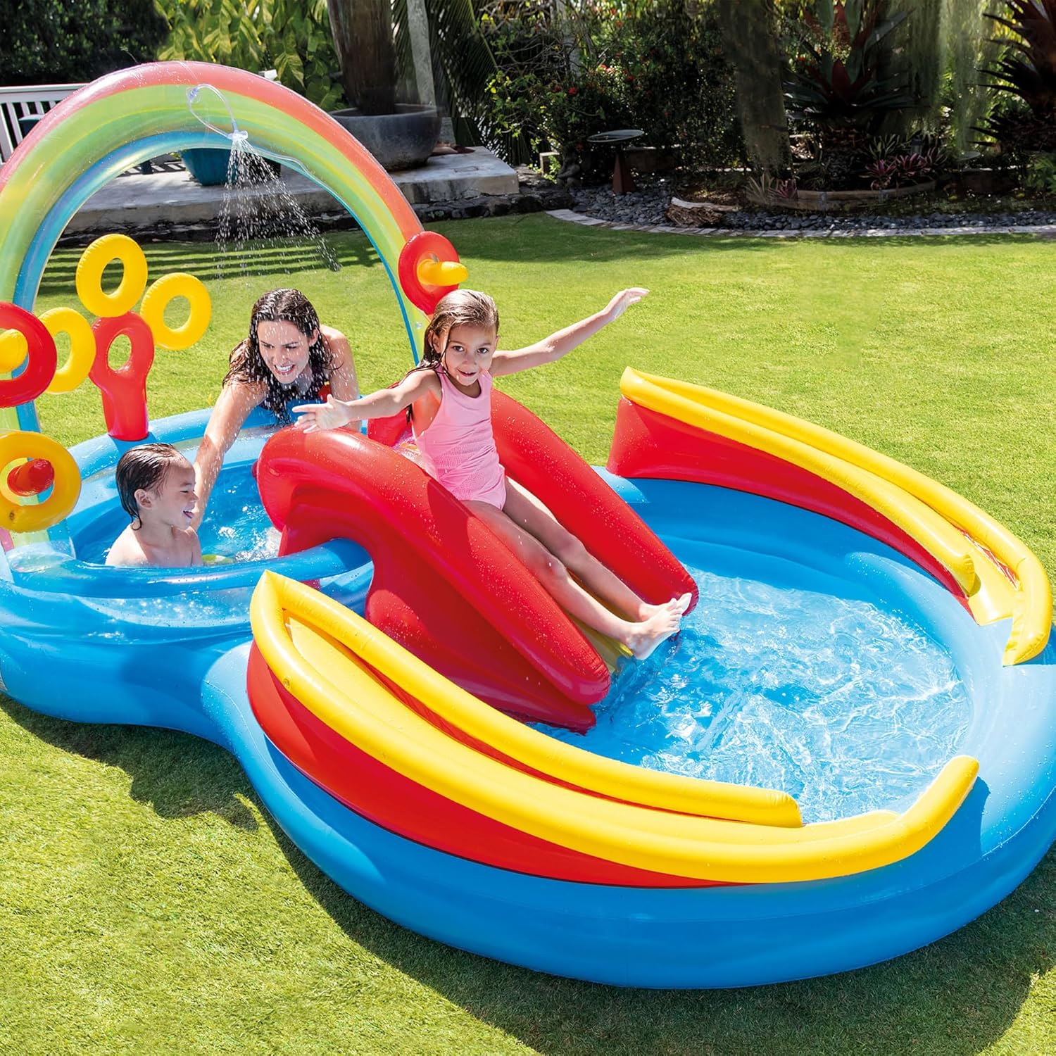 Thumbnail 6 de Intex 57453NP Playground Arcobaleno – Piscina gonfiabile bambini 297x193x135 cm
