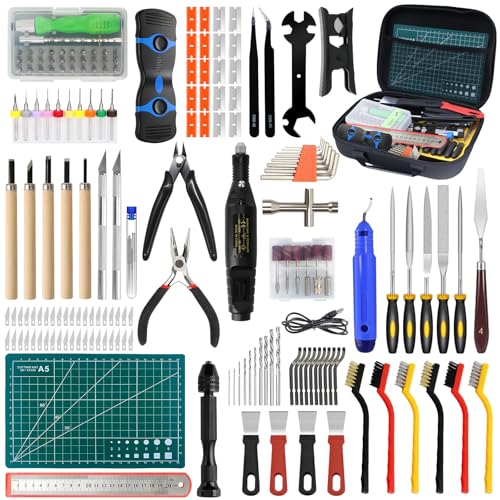 YOTINO 209PCS USB 3D Printer Tool Kit – Complete Accessory Set with EVA Case