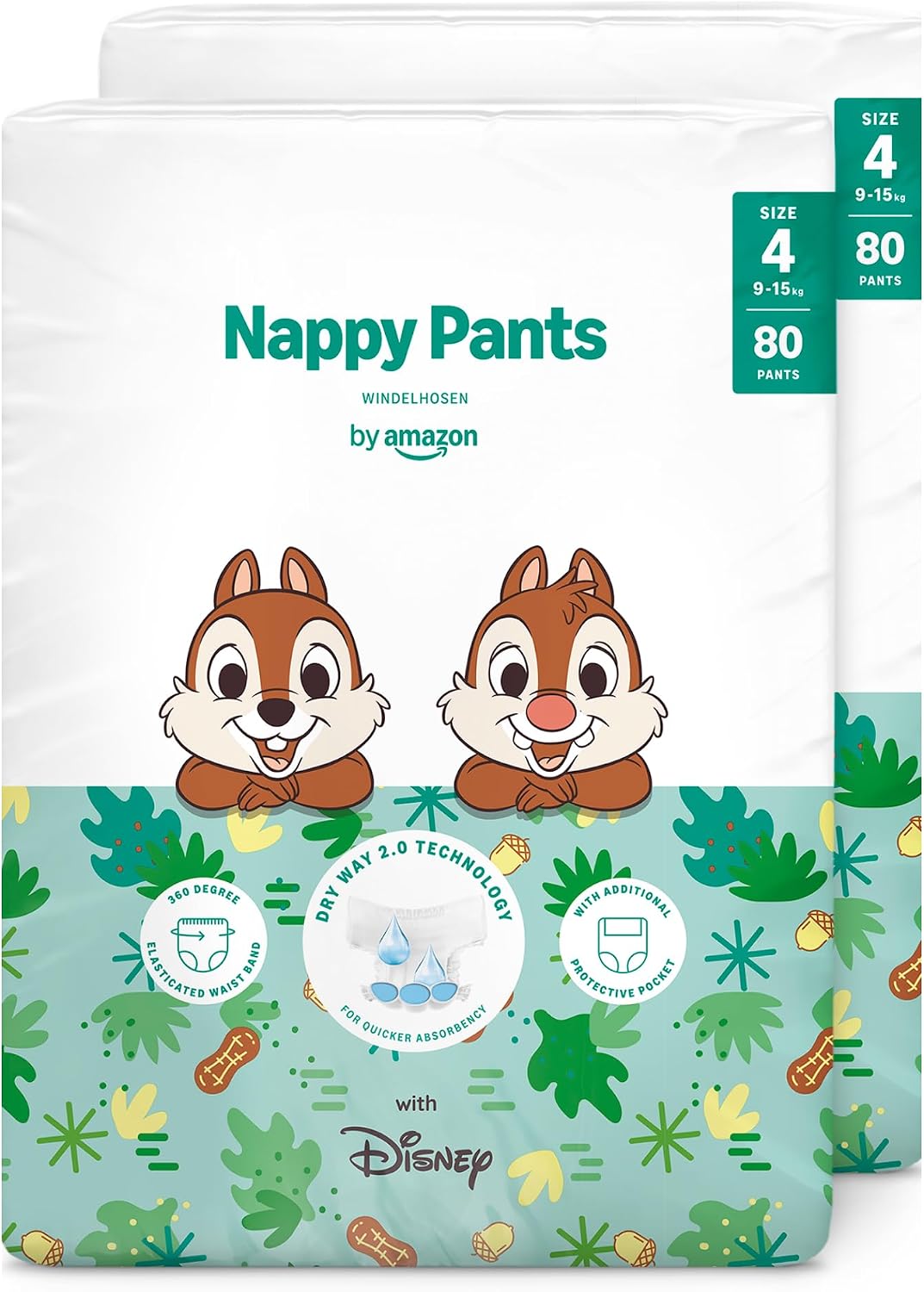 Thumbnail 6 de Pannolini Mutandina Disney Taglia 5 (12 kg–17 kg), 140 pezzi – Healthcare by Amazon