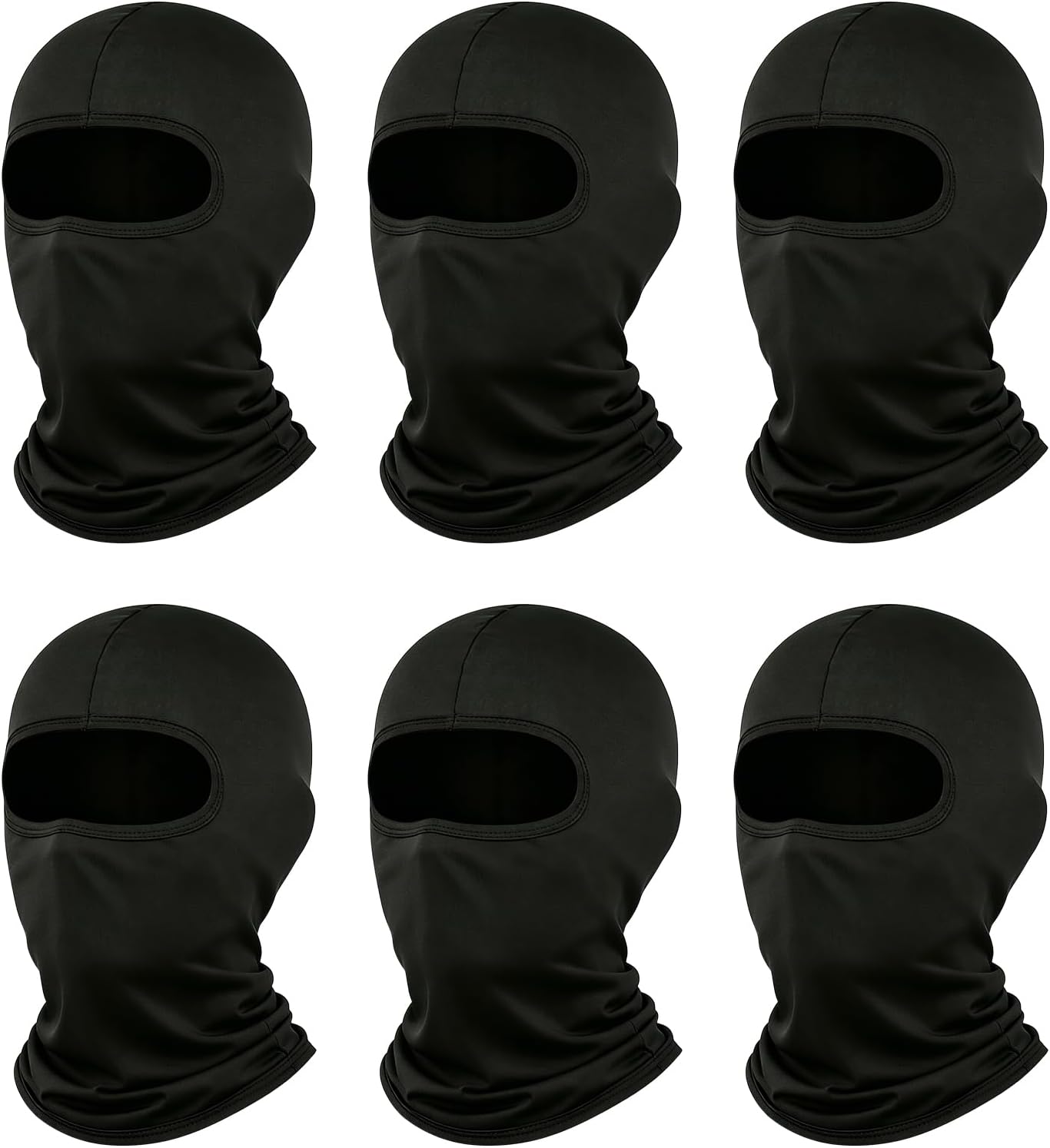 Detalle de LONGKING Sturmhaube/Skimaske (Balaclava) für Damen & Herren – winddicht, UV-Schutz, Polyester/Milchfaser