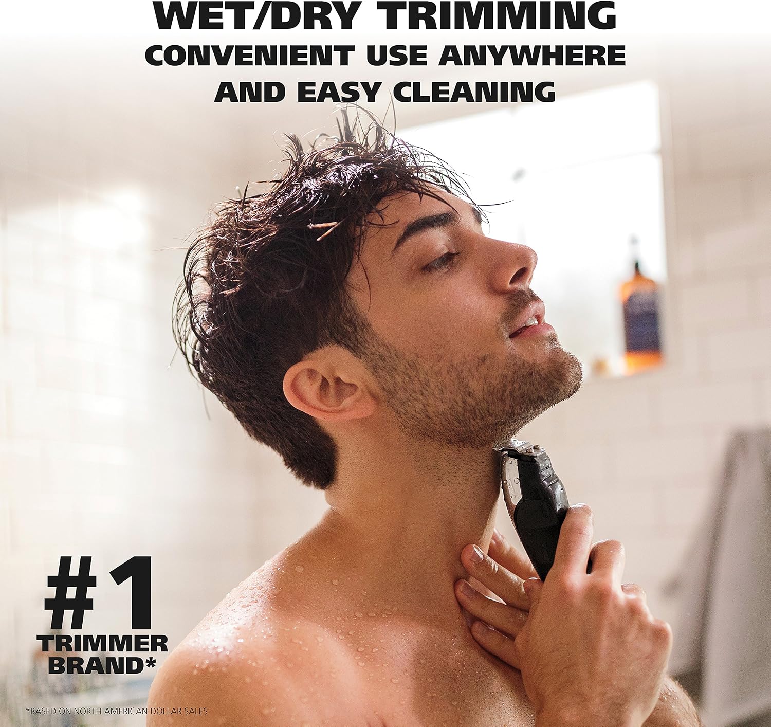 Detalle 2 de Wahl 9899-100 Aqua Blade Rechargeable Beard Trimmer