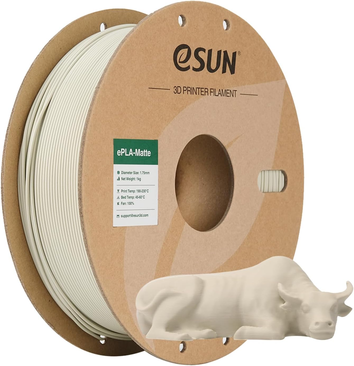 Detalle de eSUN Filamento PLA opaco 1,75 mm 1 kg per stampanti 3D