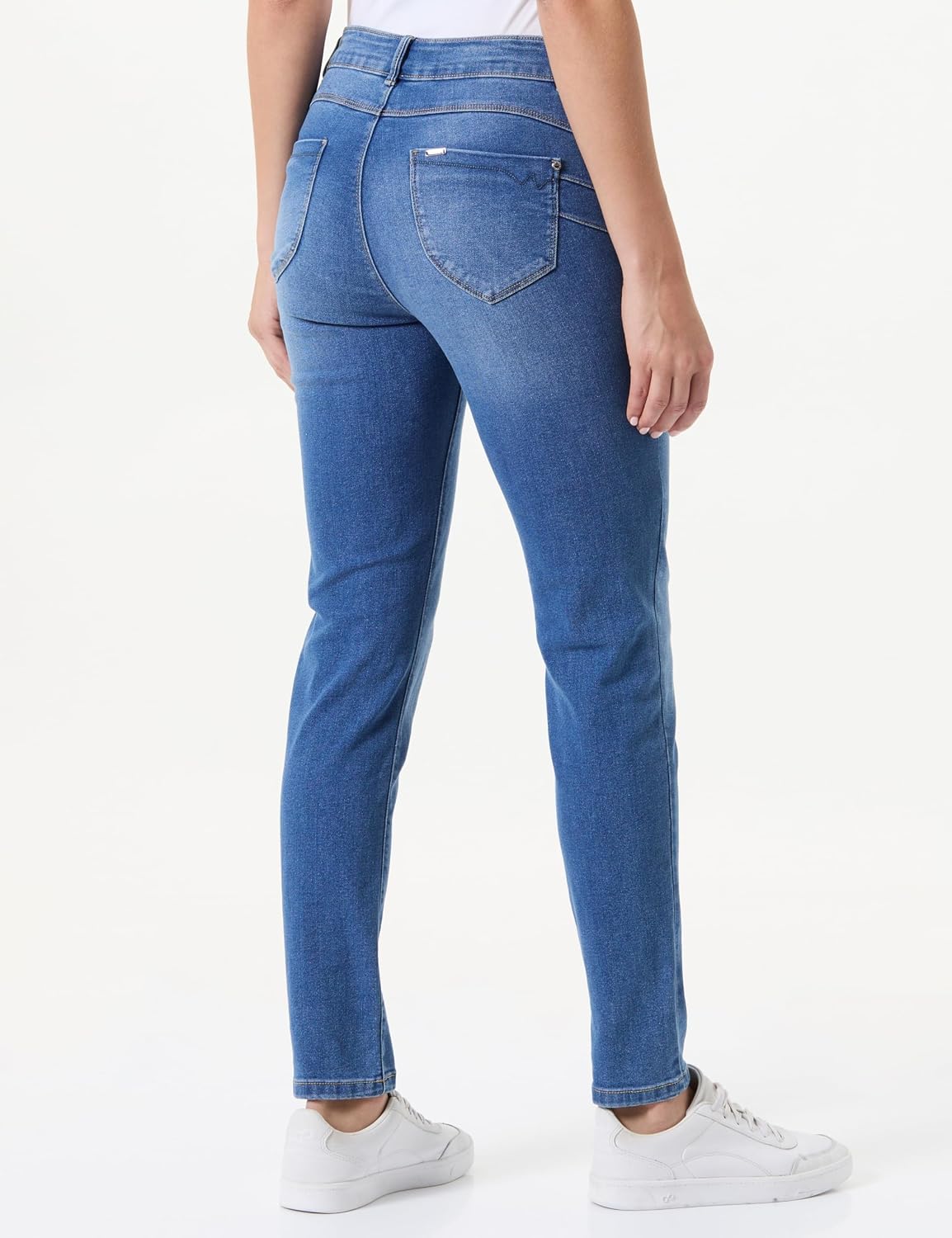 Detalle de Morgan Jeans slim taille standard – un jean moderne et confortable pour le quotidien