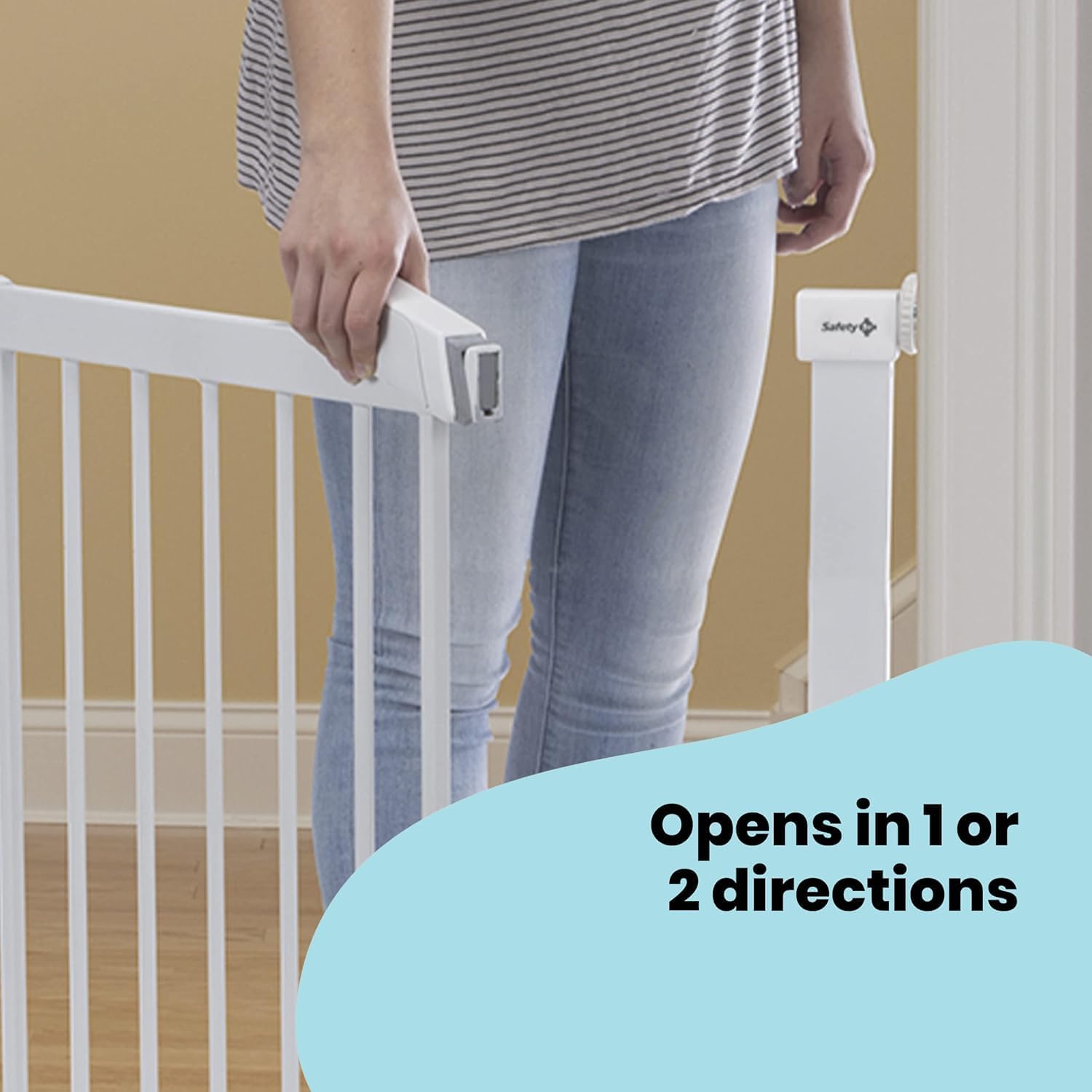 Thumbnail 6 de Safety 1st Flat Step Baby Stair Gate 73-80cm