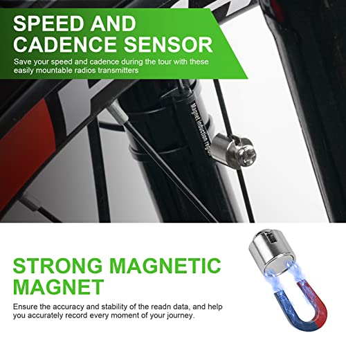 Detalle 2 de URAQT Compteur de Vélo, 19 Fonctions IP65 Étanche avec Écran Rétroéclairé LED et Contrôle Tactile